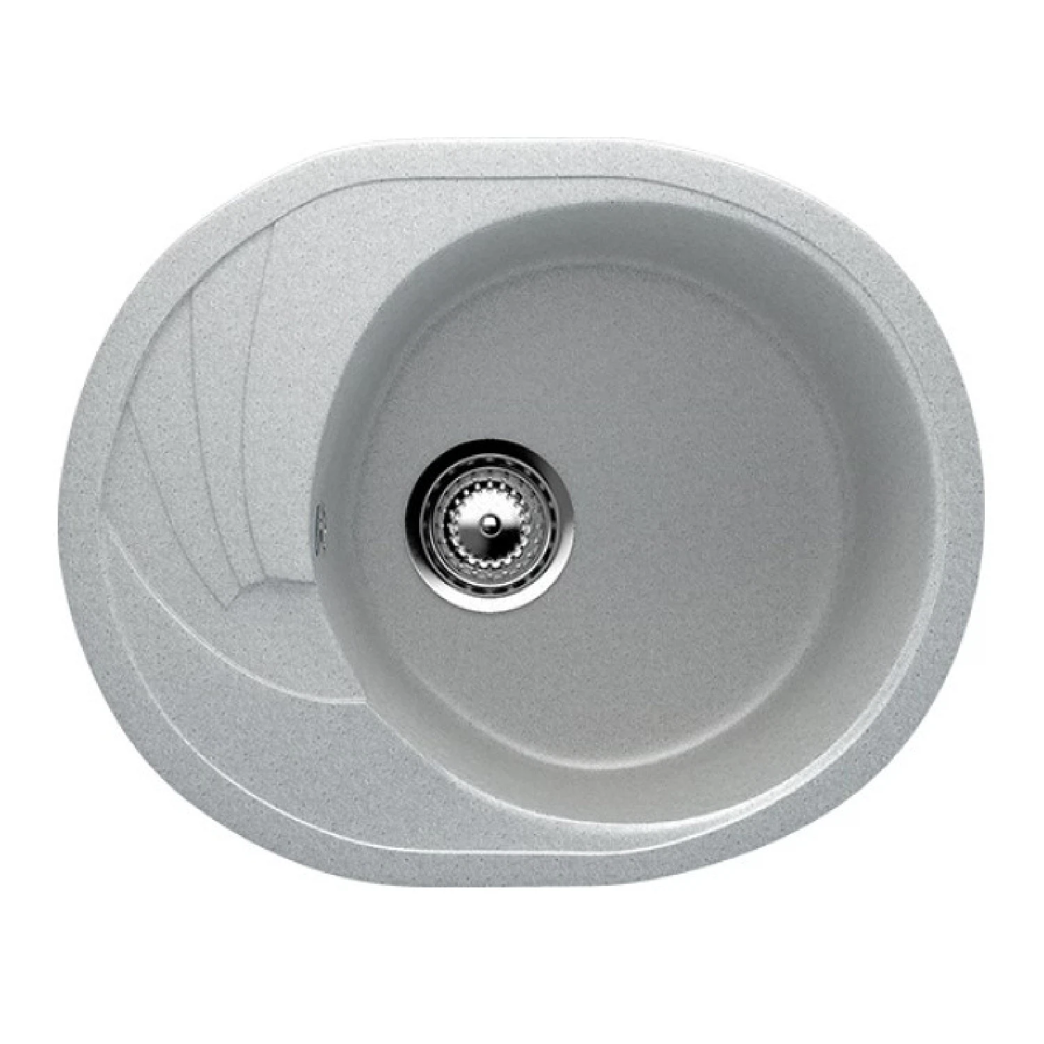 Изображение товара Кухонная мойка Ulgran U-403-310 из искусственного мрамора Серый