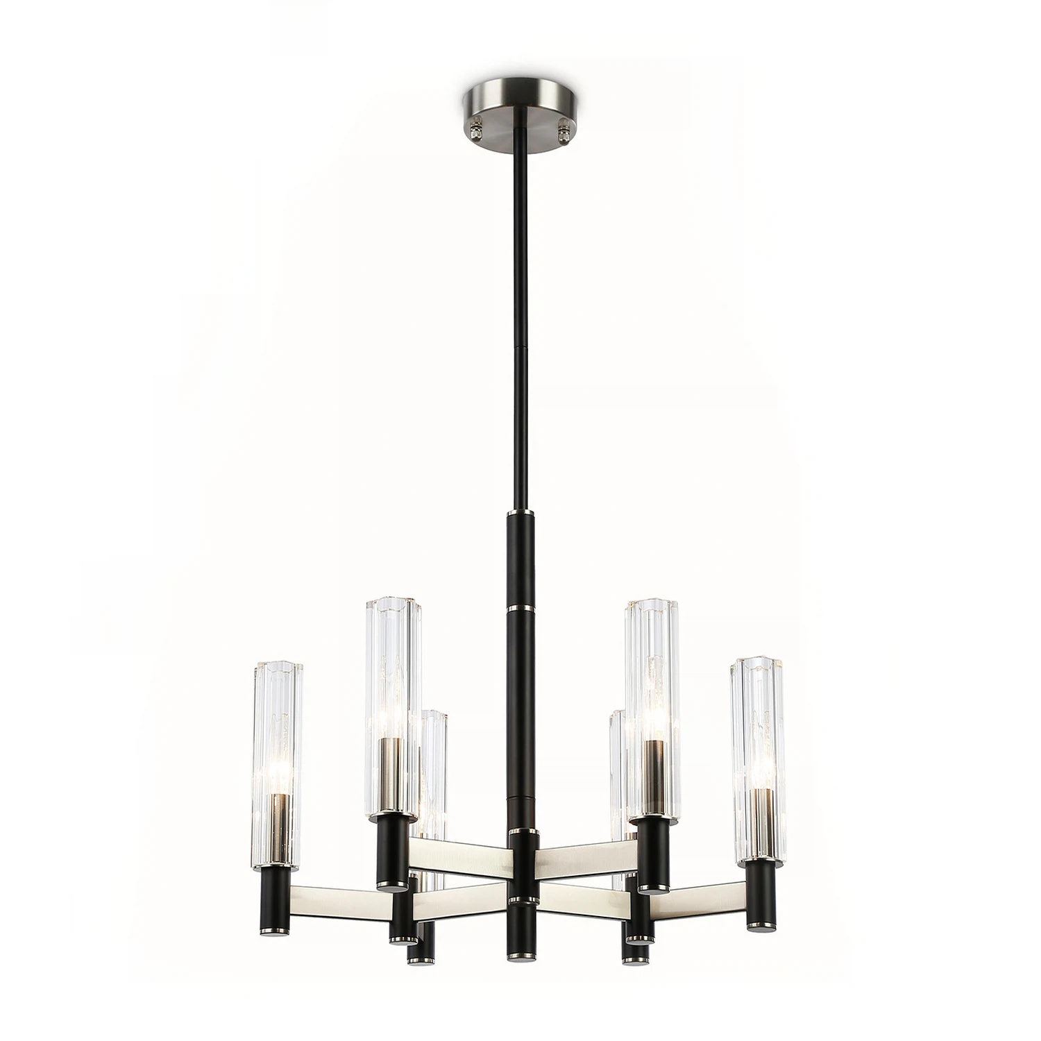 Изображение товара Люстра на штанге AMBRELLA LIGHT 6 ламп, 40Вт, IP20 Черный LH55501