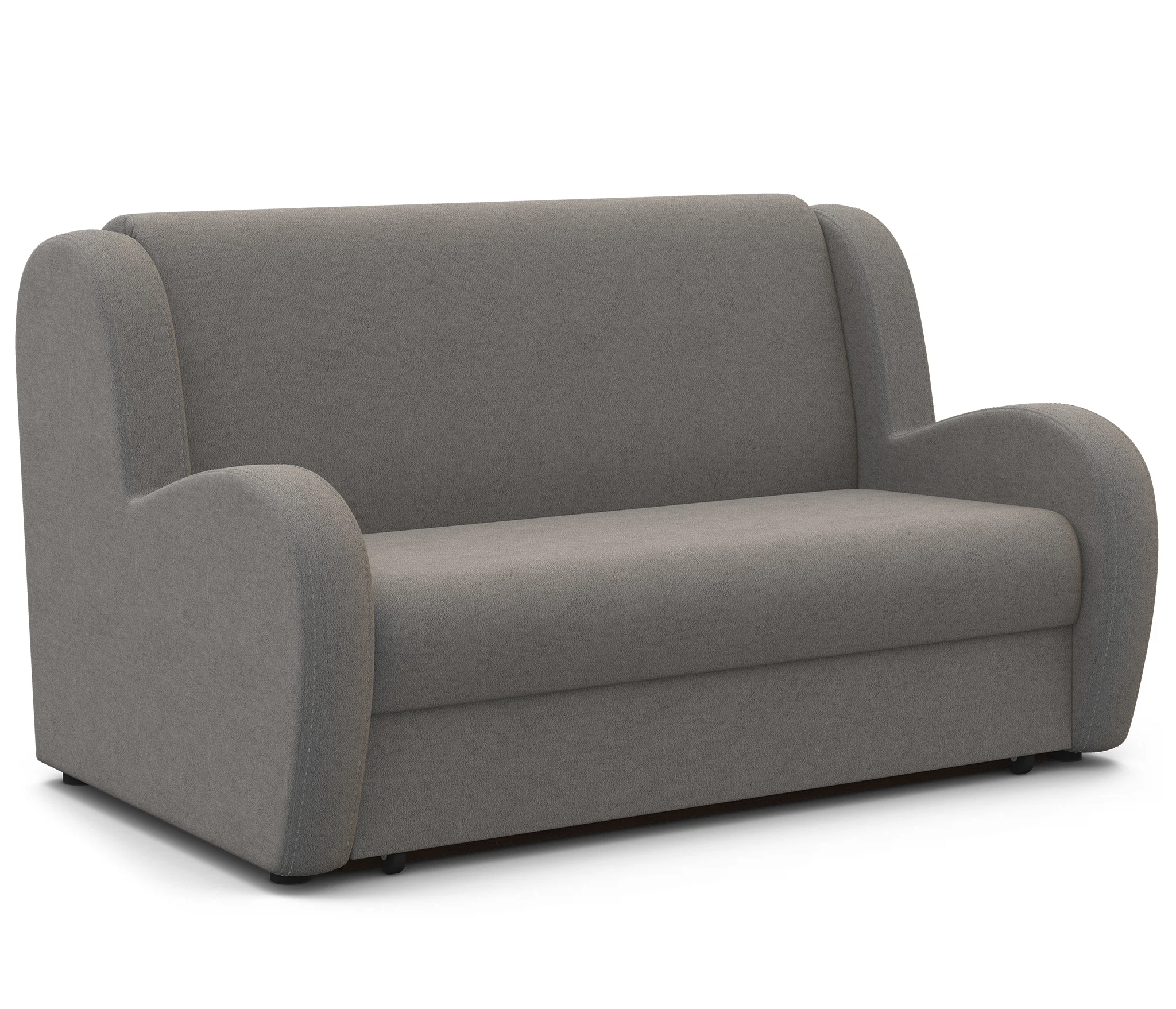 Изображение товара Диван-кровать Барон 120 велюр серый