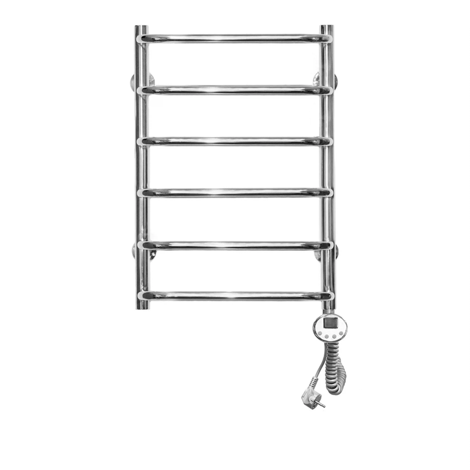 Изображение товара Электрический полотенцесушитель Стефано П6 400x600 из нержавеющей стали с терморегулятором