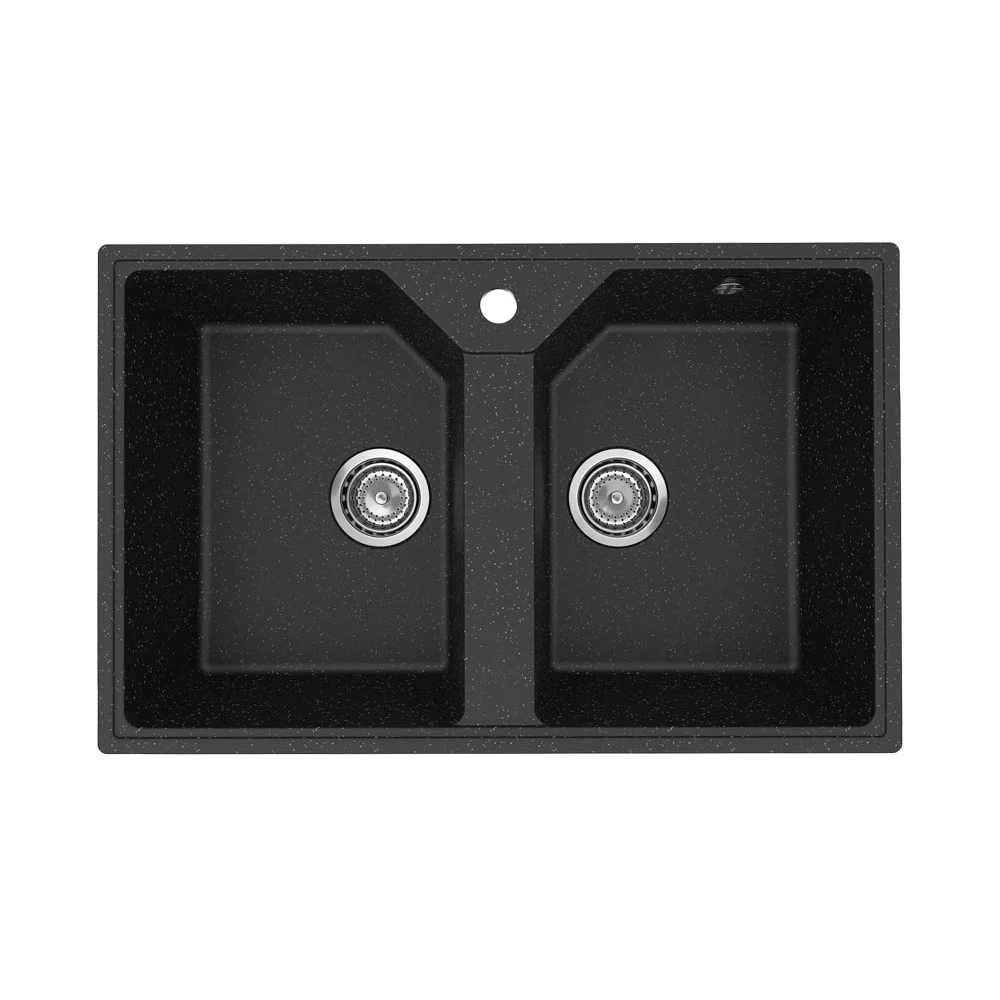 Изображение товара Кухонная мойка Maretti Kitchen KT770-BL, черный, искусственный камень