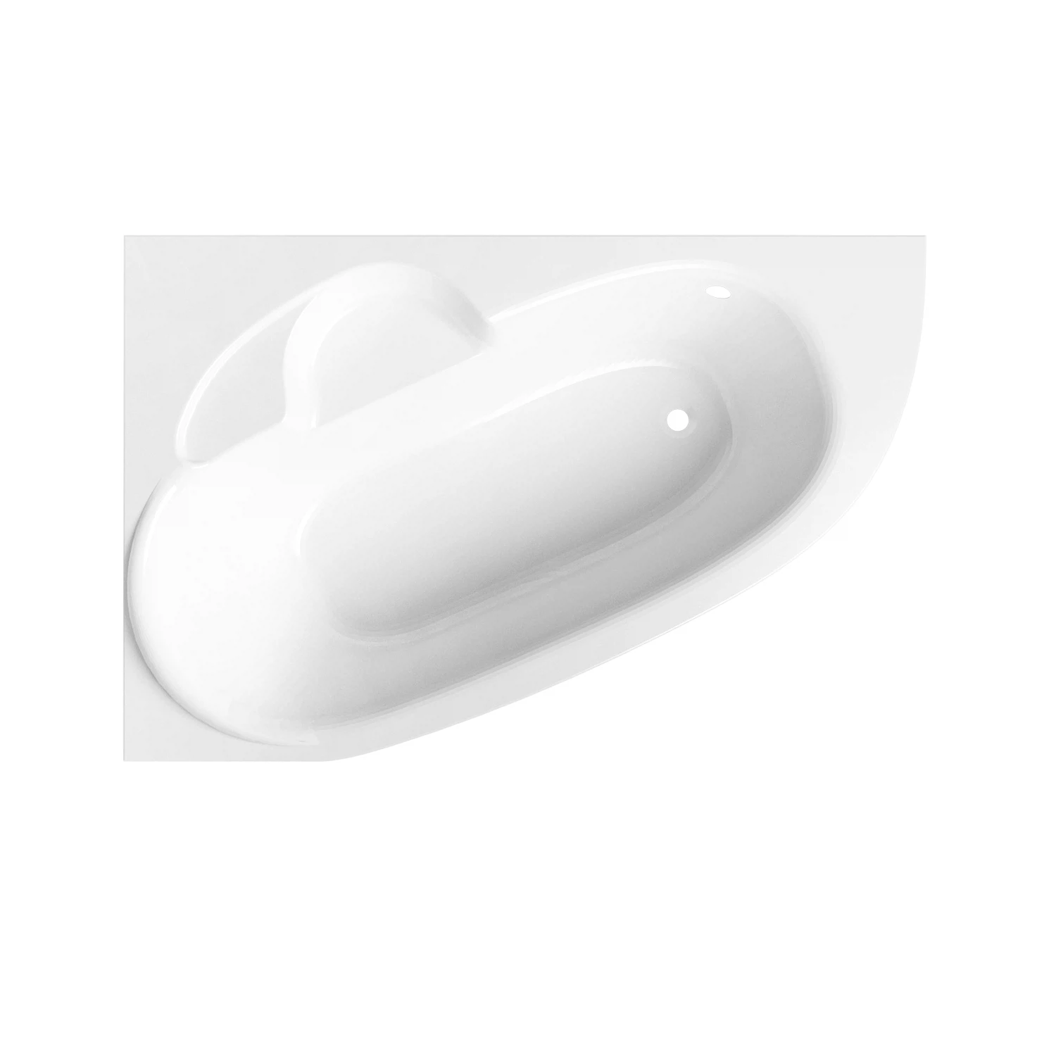 Изображение товара Акриловая ванна Lavinia Boho Bell Pro 140х95 см с усиленным основанием и антибактериальным покрытие