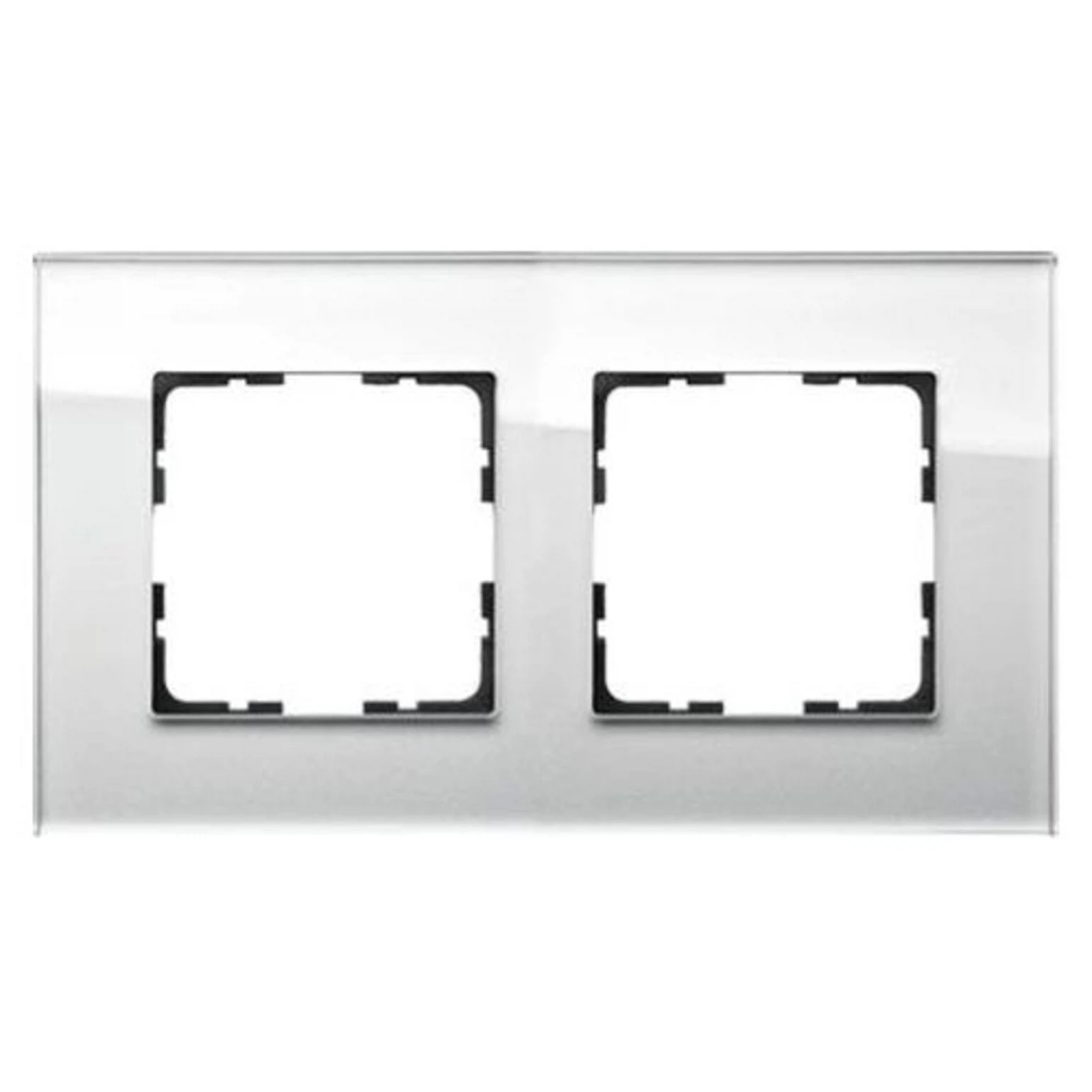 Изображение товара Рамка Jasmart G-Glass Стекло Белый 2-ая