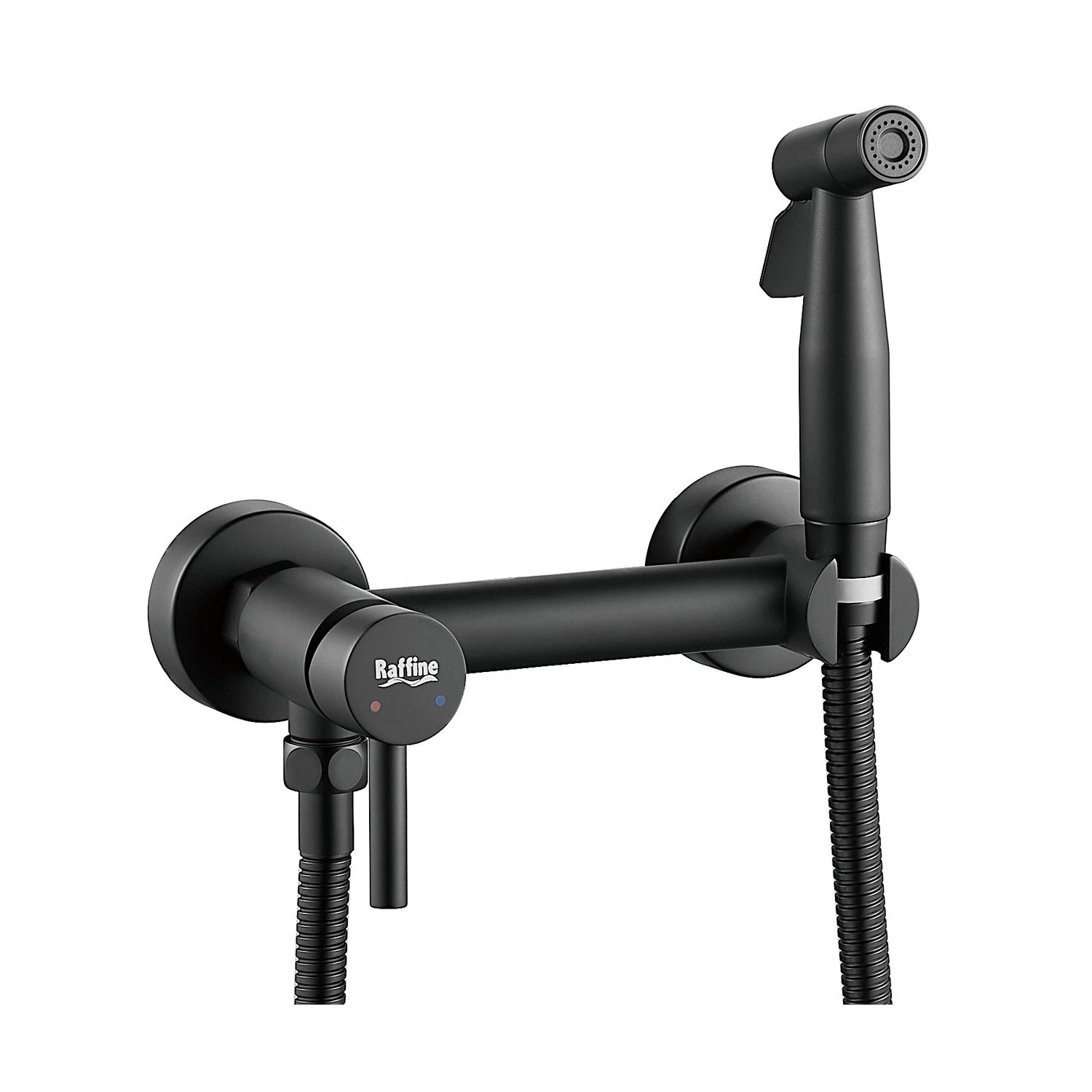 Изображение товара Гигиенический душ со смесителем Raffine F207H, черный