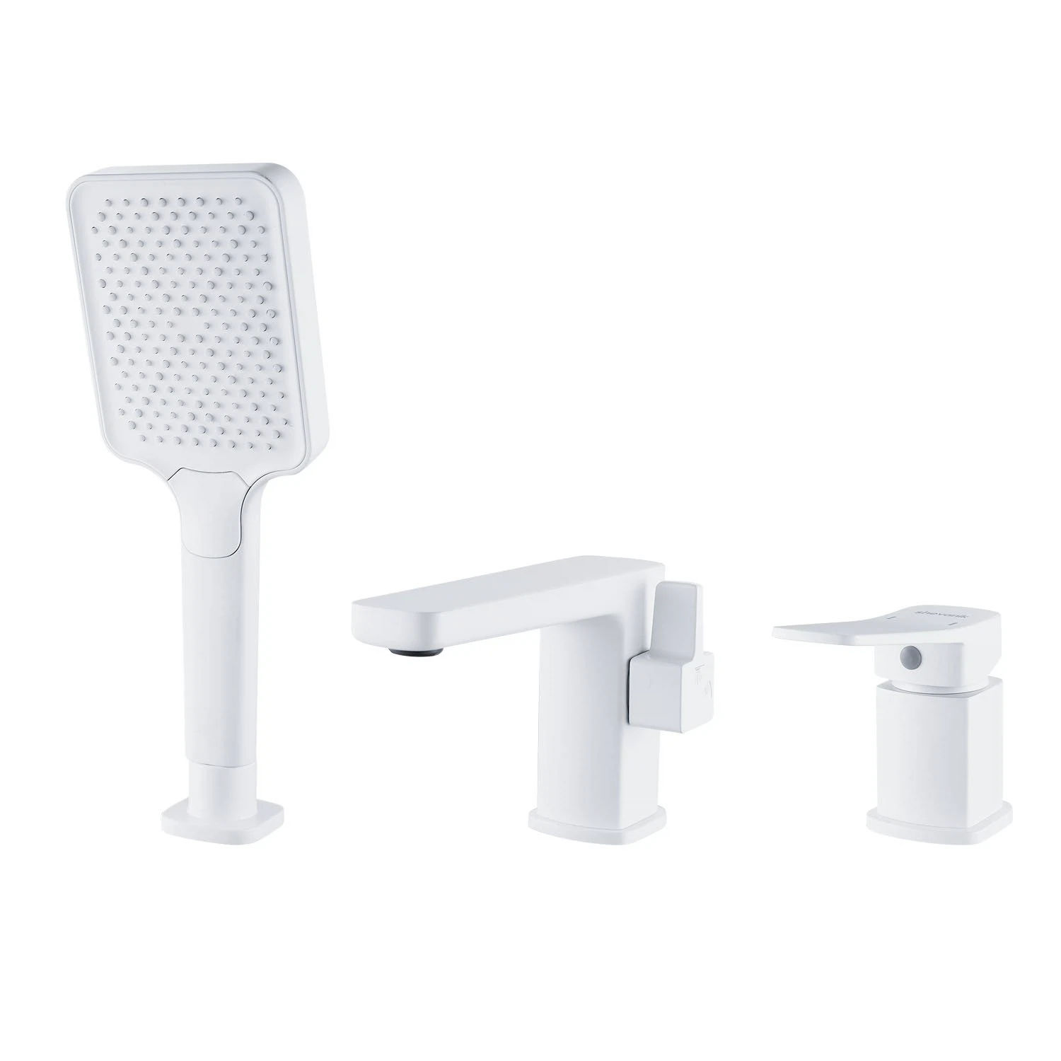 Изображение товара Смеситель на борт ванны Shevanik S9912C, белый