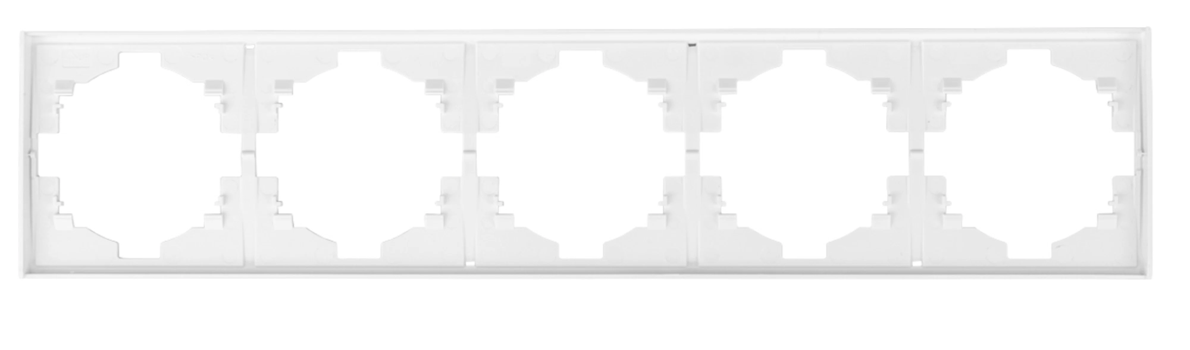 Изображение товара Рамка STRONG 5-постовая белая KRANZ