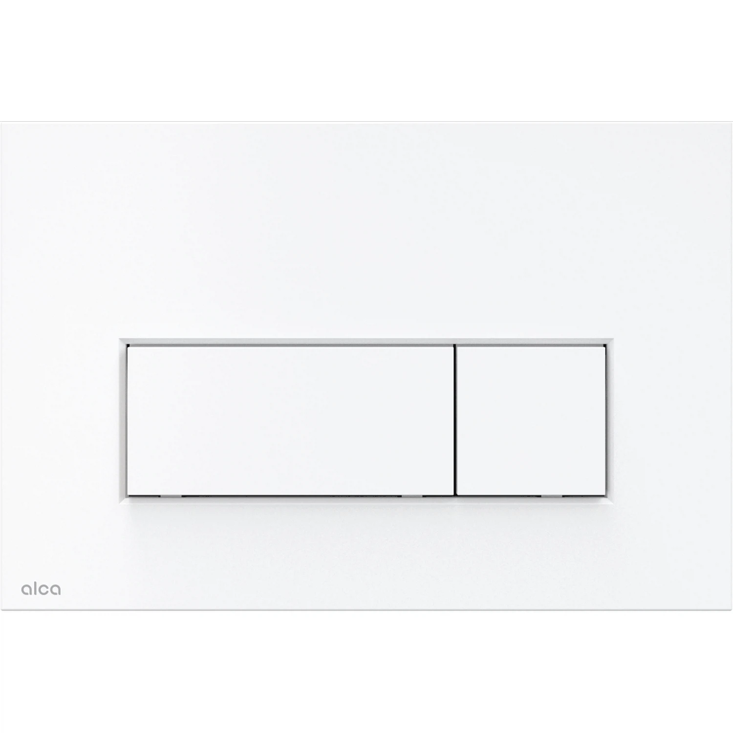 Изображение товара Кнопка смыва Alcadrain M576 белая матовая с механическим двойным смывом