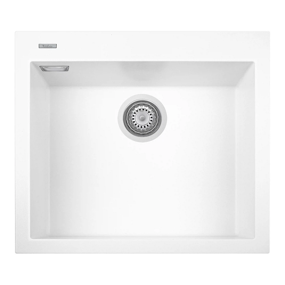 Изображение товара Кухонная мойка Rivelato ZENO ZN-6051, белый, кварц