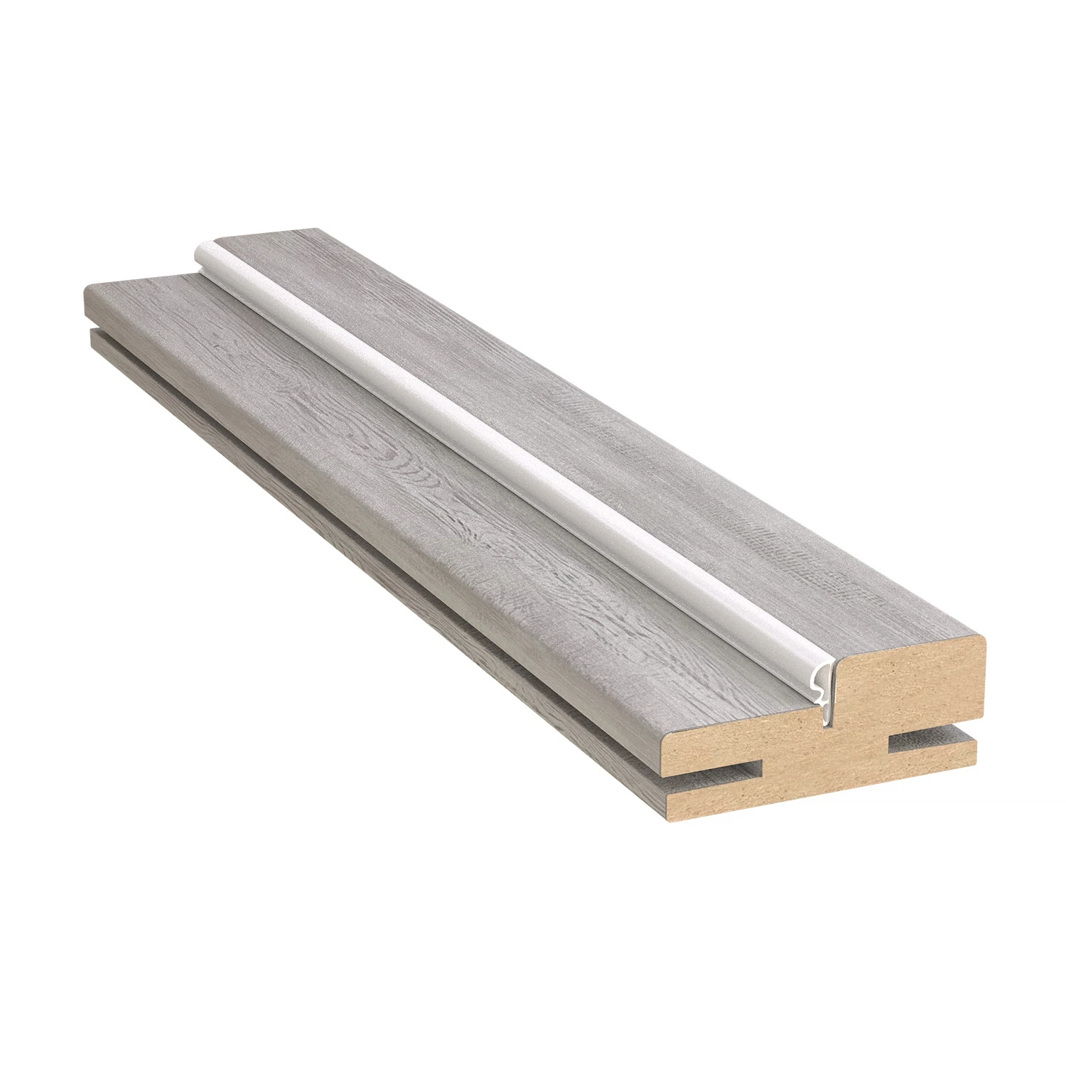 Изображение товара Телескопическая коробка из МДФ Орех бьянко 70x30x2100, ПВХ покрытие