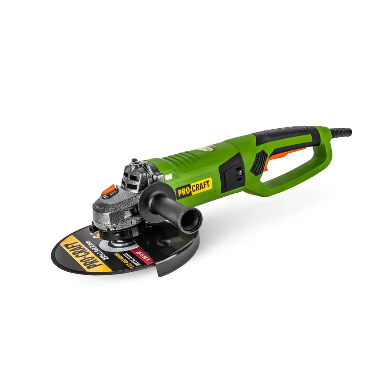 Изображение товара Углошлифовальная машина PW2550 Procraft 2000Вт, 230 мм, 6500 об/мин