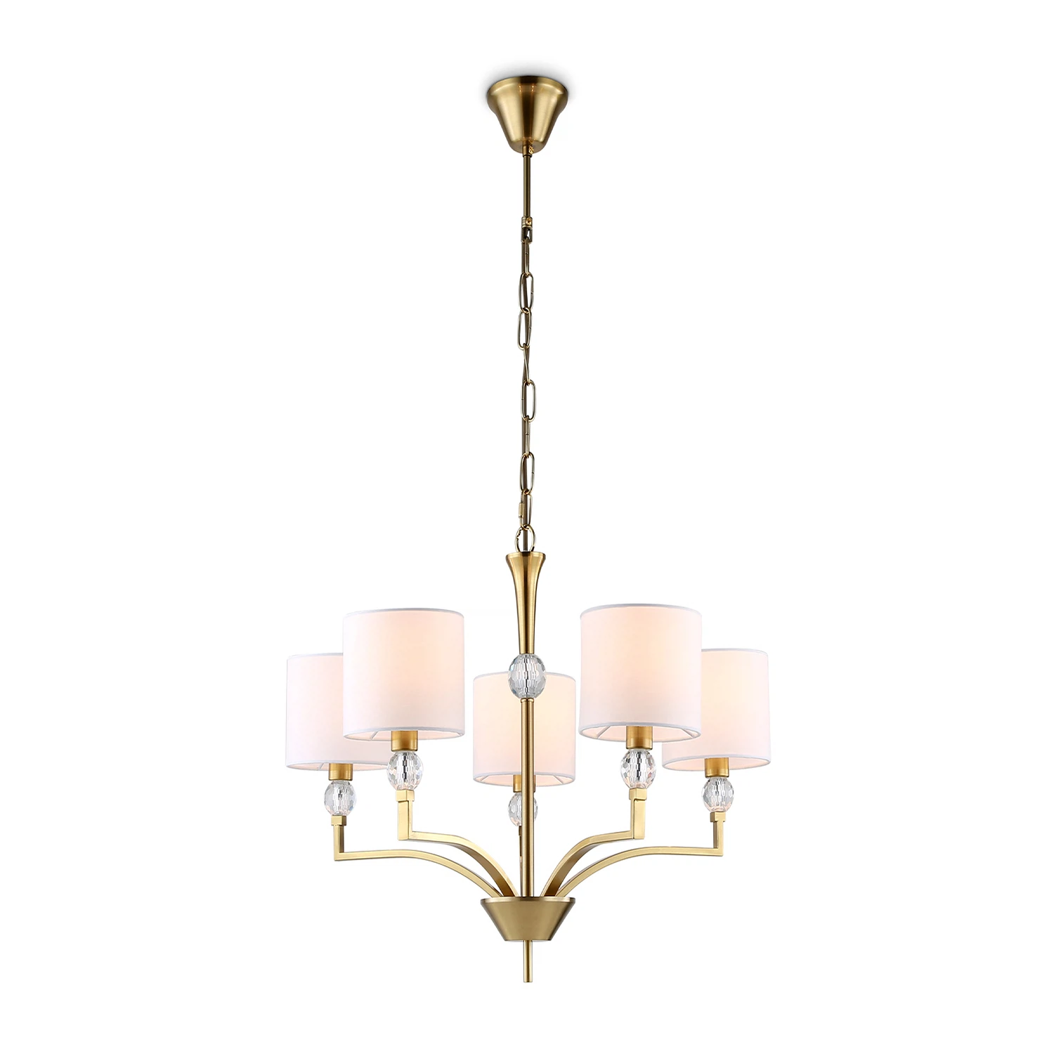 Изображение товара Люстра подвесная LH71131 AMBRELLA LIGHT 5 ламп Е14 классика декор с хрусталем