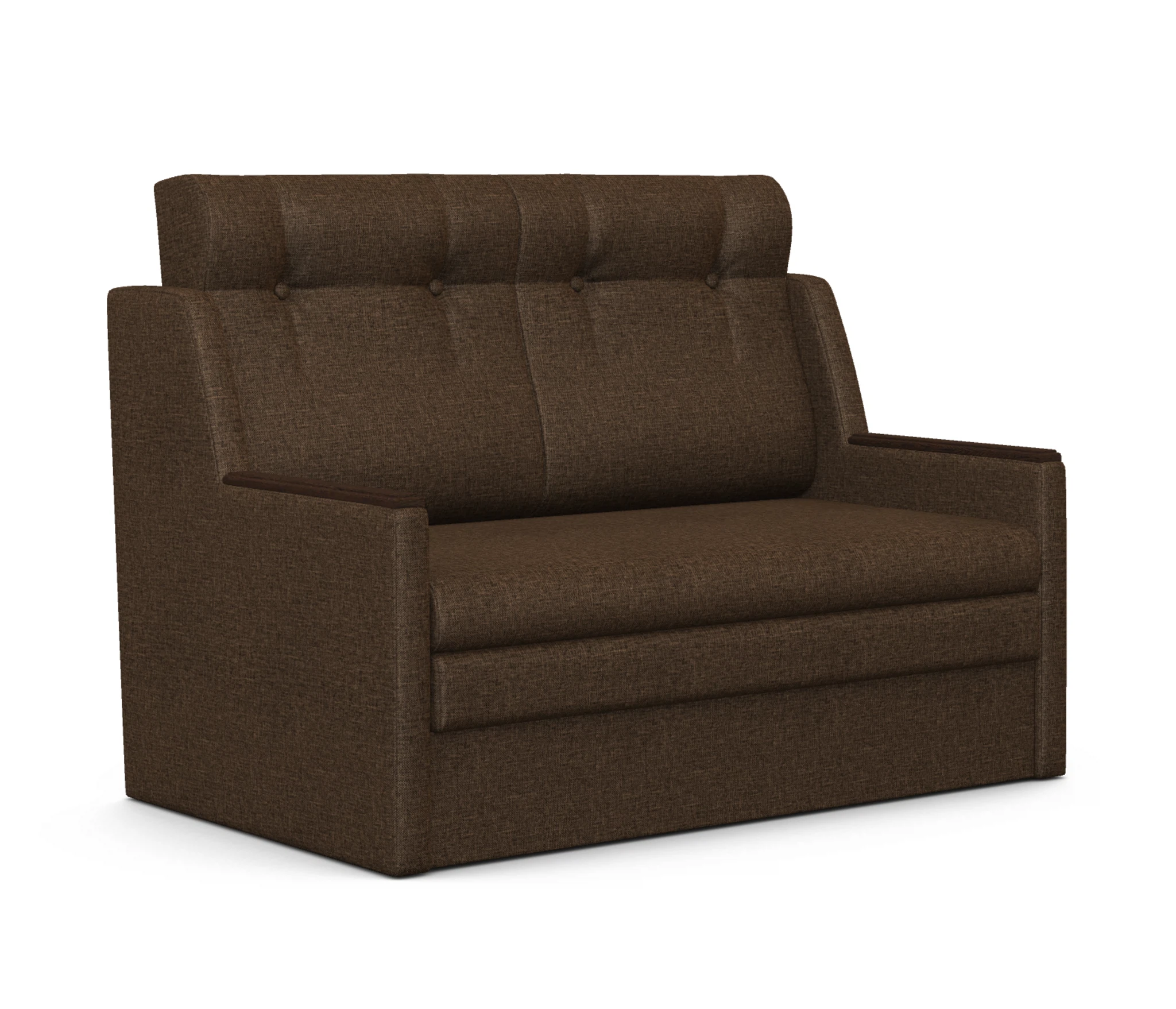 Изображение товара Диван-кровать Классика 2Д рогожка шоколадный