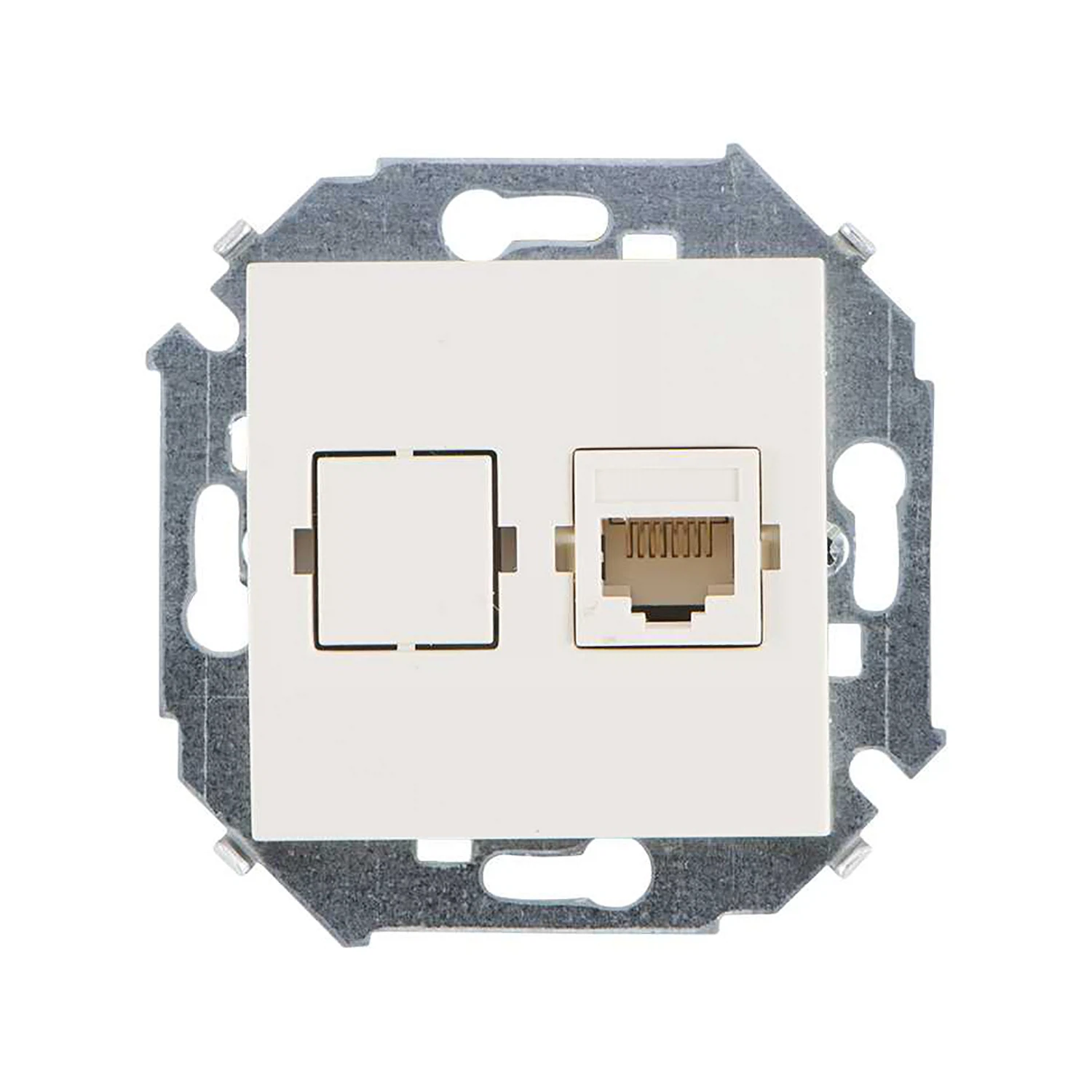 Изображение товара Simon 15 Бежевая Розетка компьютерная 1-ая RJ45 кат.5е