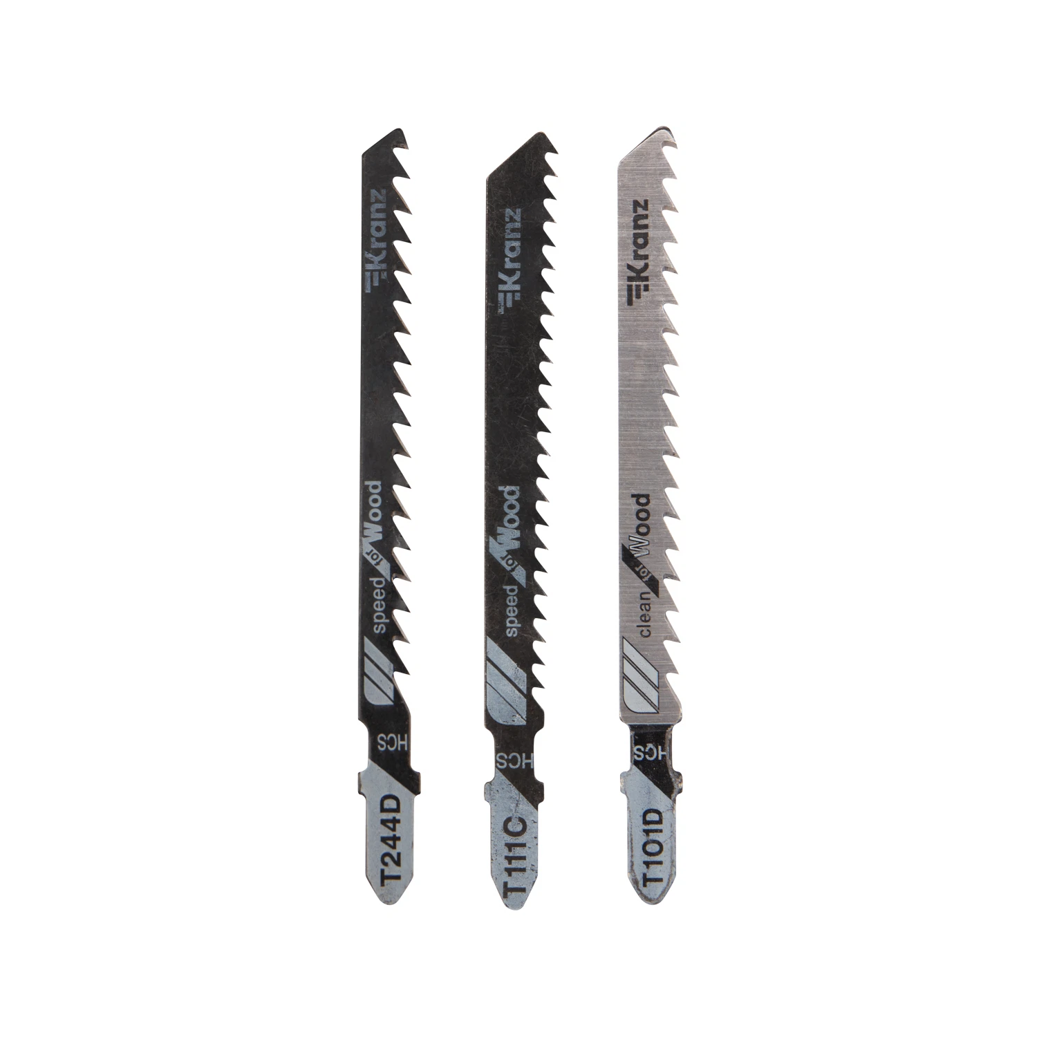 Изображение товара Набор полотен для электролобзика № 4 T101D/T111C/T244D (3 шт./уп.) Kranz