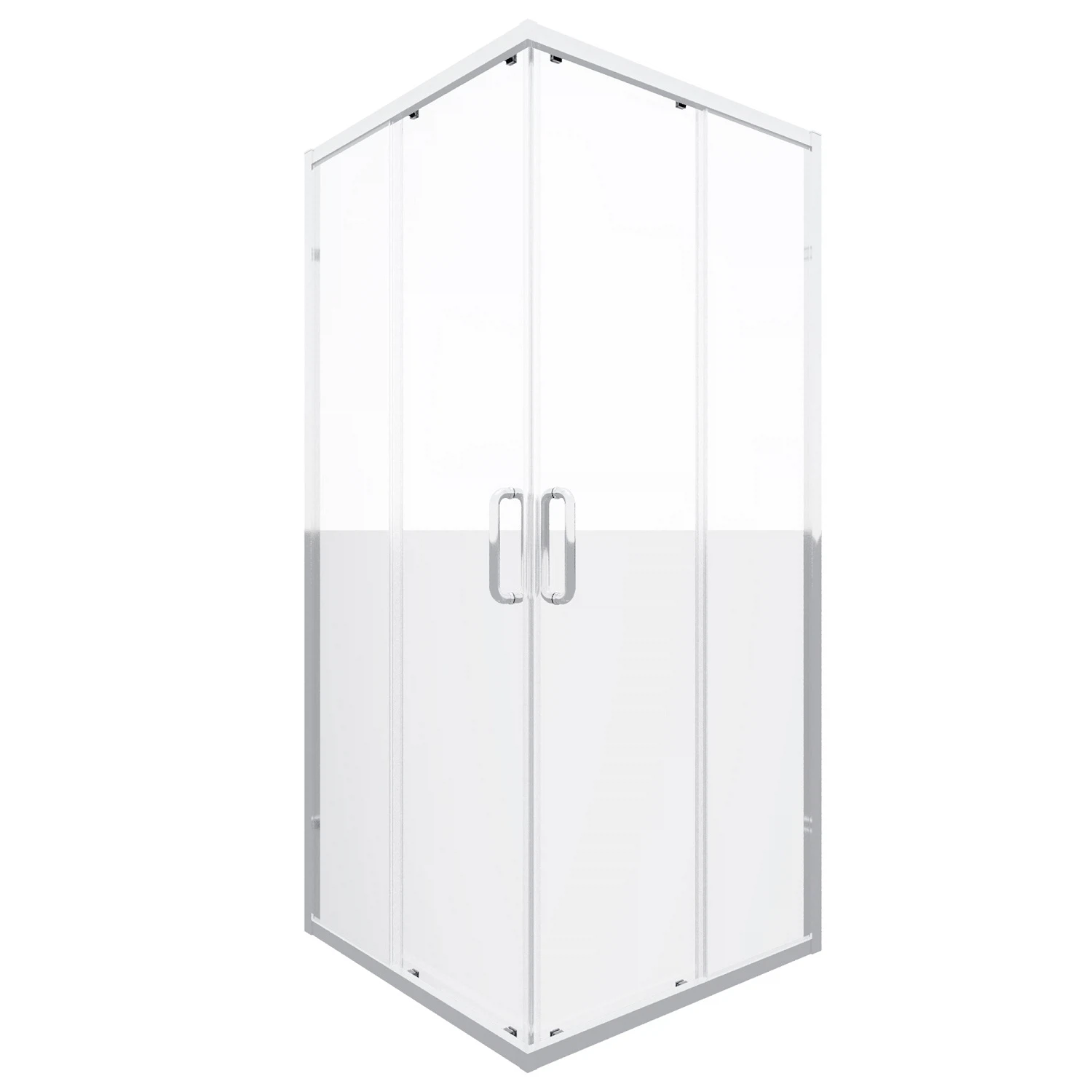 Изображение товара Душевое ограждение WARUSAWA 90х90 квадрат, хром, TOKITO   TOK-WARU-90SQCR