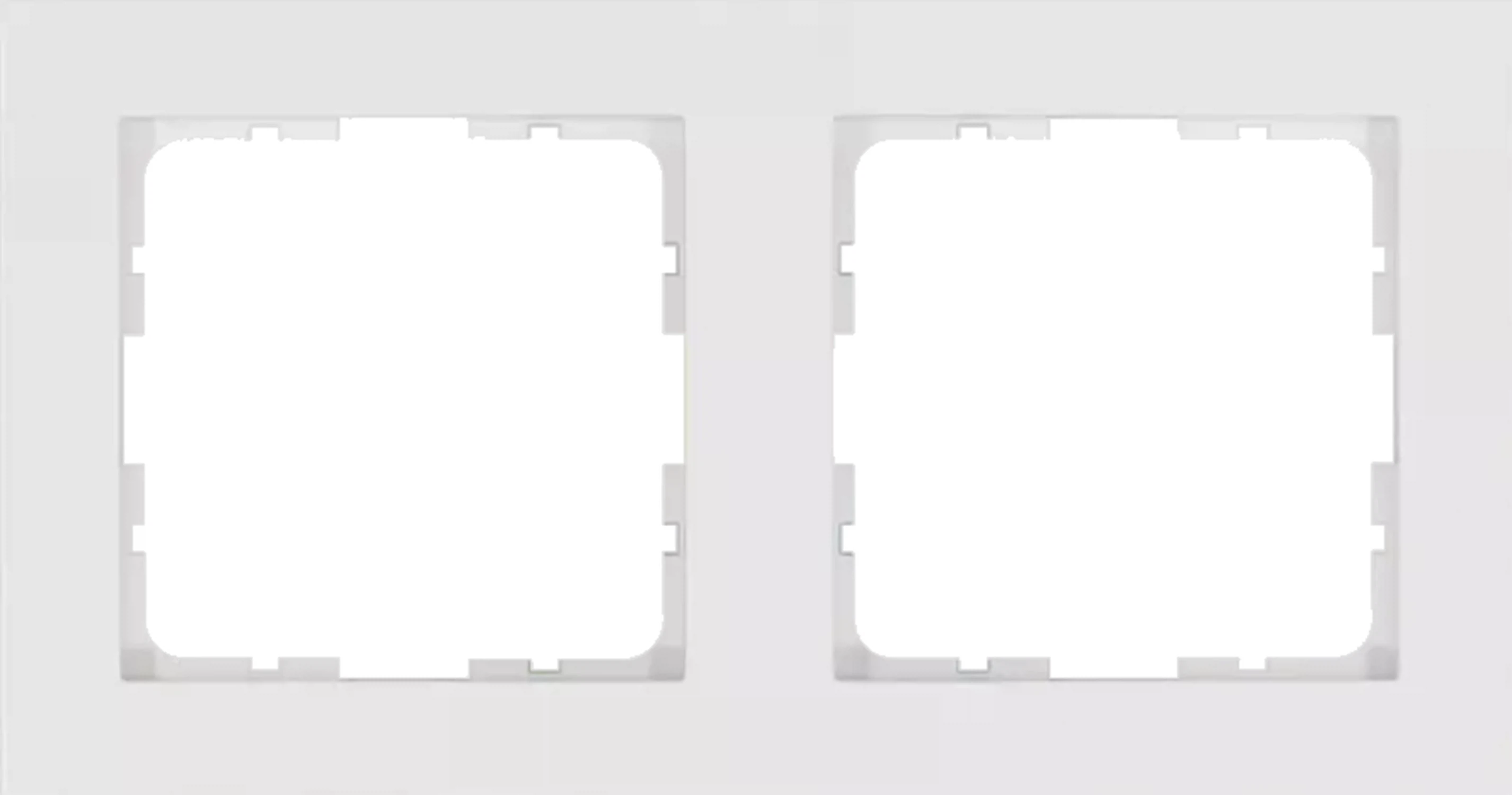 Изображение товара Рамка Jasmart G-Flex G1102W 2-постовая белая