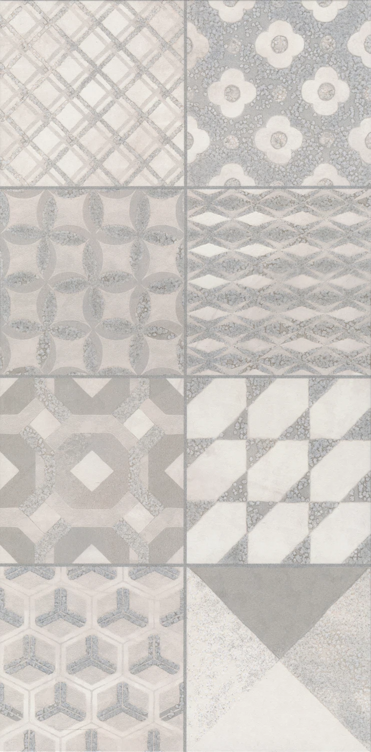 Изображение товара Декор керамический Онда 1 матовый 30x60 см серый бордюр для стен и пола