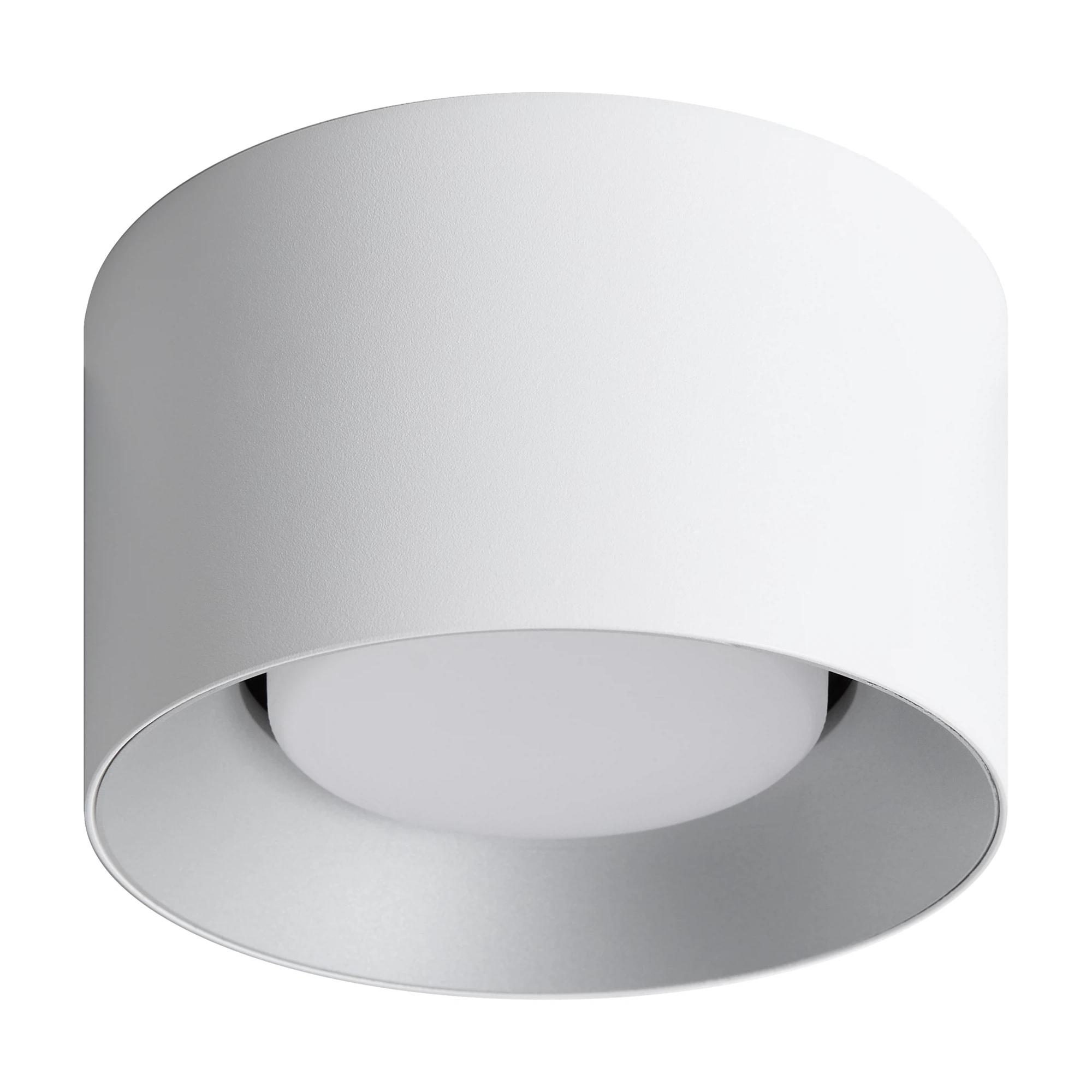 Изображение товара Потолочный светильник Voltega Plos VGL7377DL-01WS белый серебро GX53 12Вт