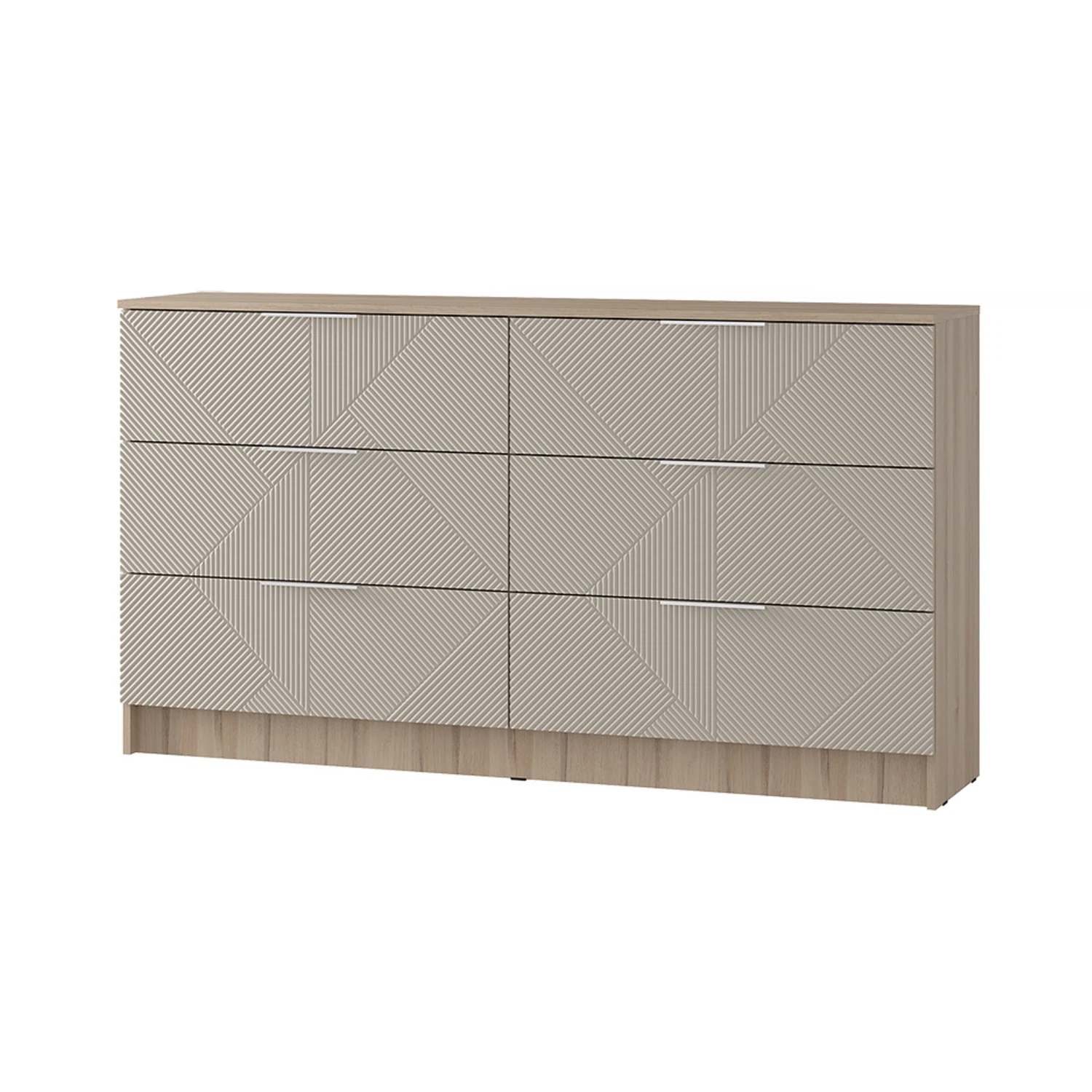 Изображение товара Комод Эмилия КМ-04 в цвете Дуб смоки, Айриш