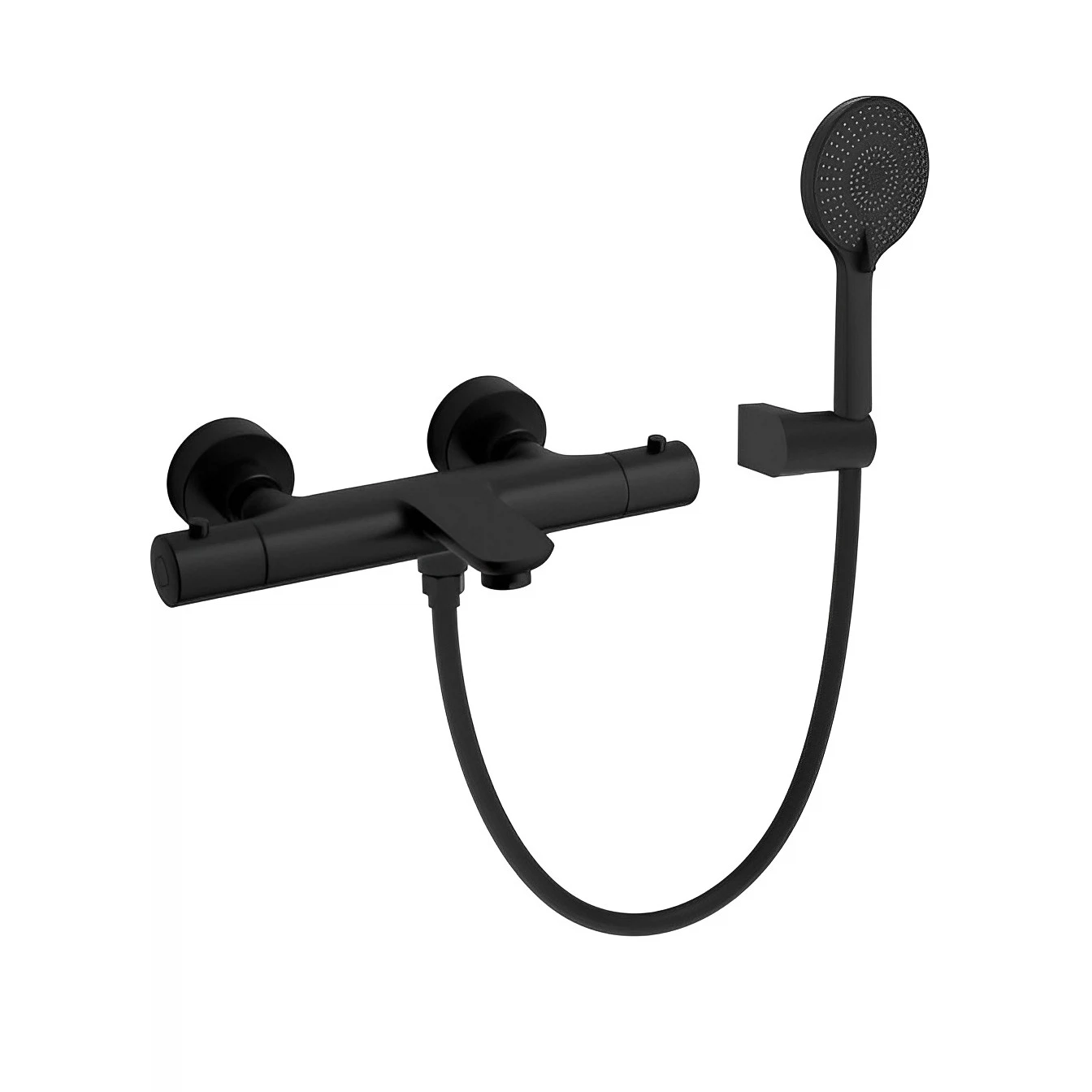 Изображение товара Смеситель для ванны термостатический Raiber RPB-008, черный