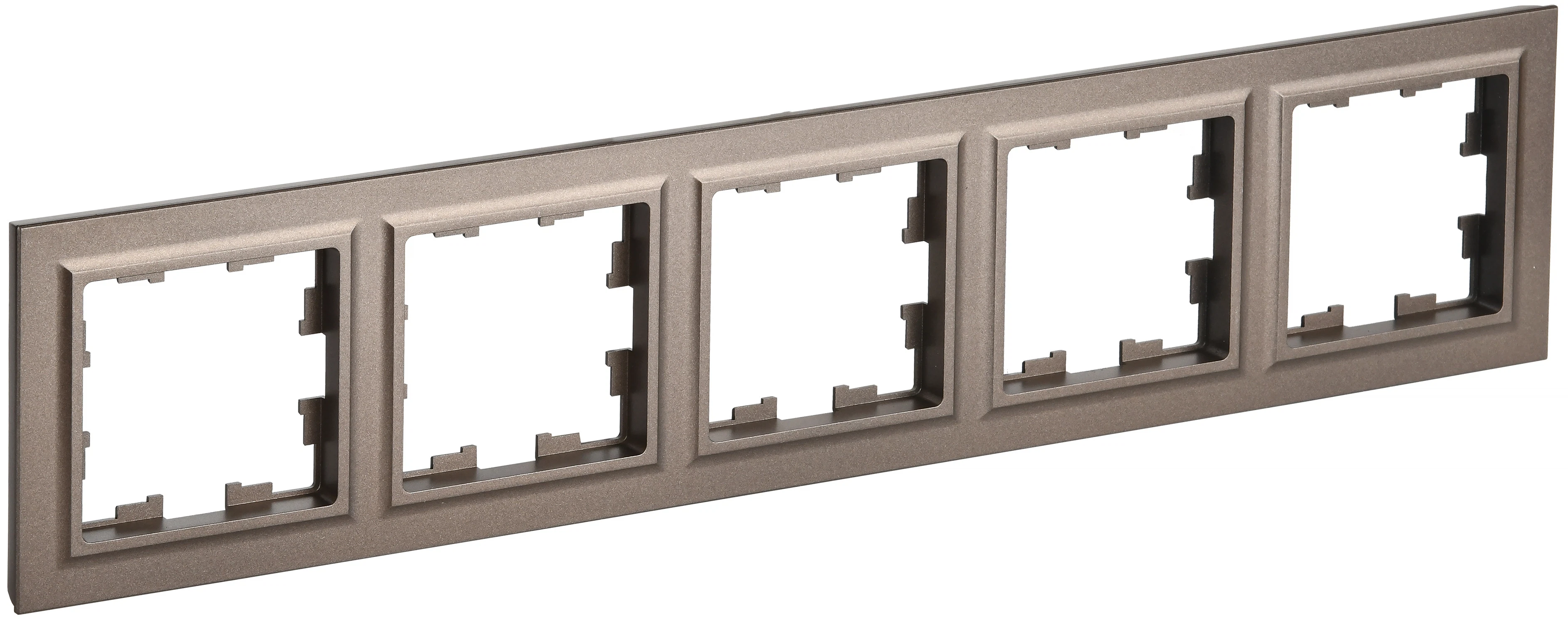 Изображение товара Рамка IEK BRITE BASE Темн.бронза  5-м РУ-5-БрТБ.