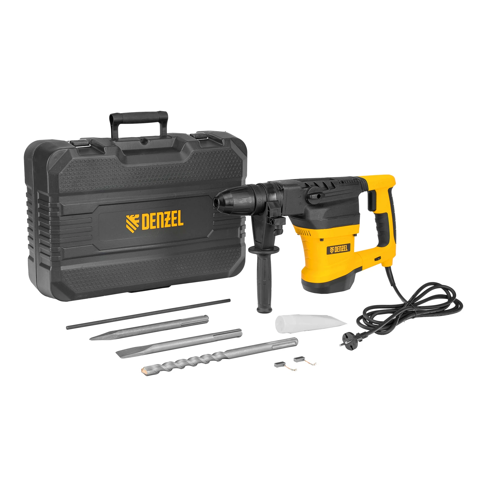 Изображение товара Перфоратор DENZEL RHVB-1300-40 с SDS-Max, 1300 Вт, 10 Дж, двойной режим