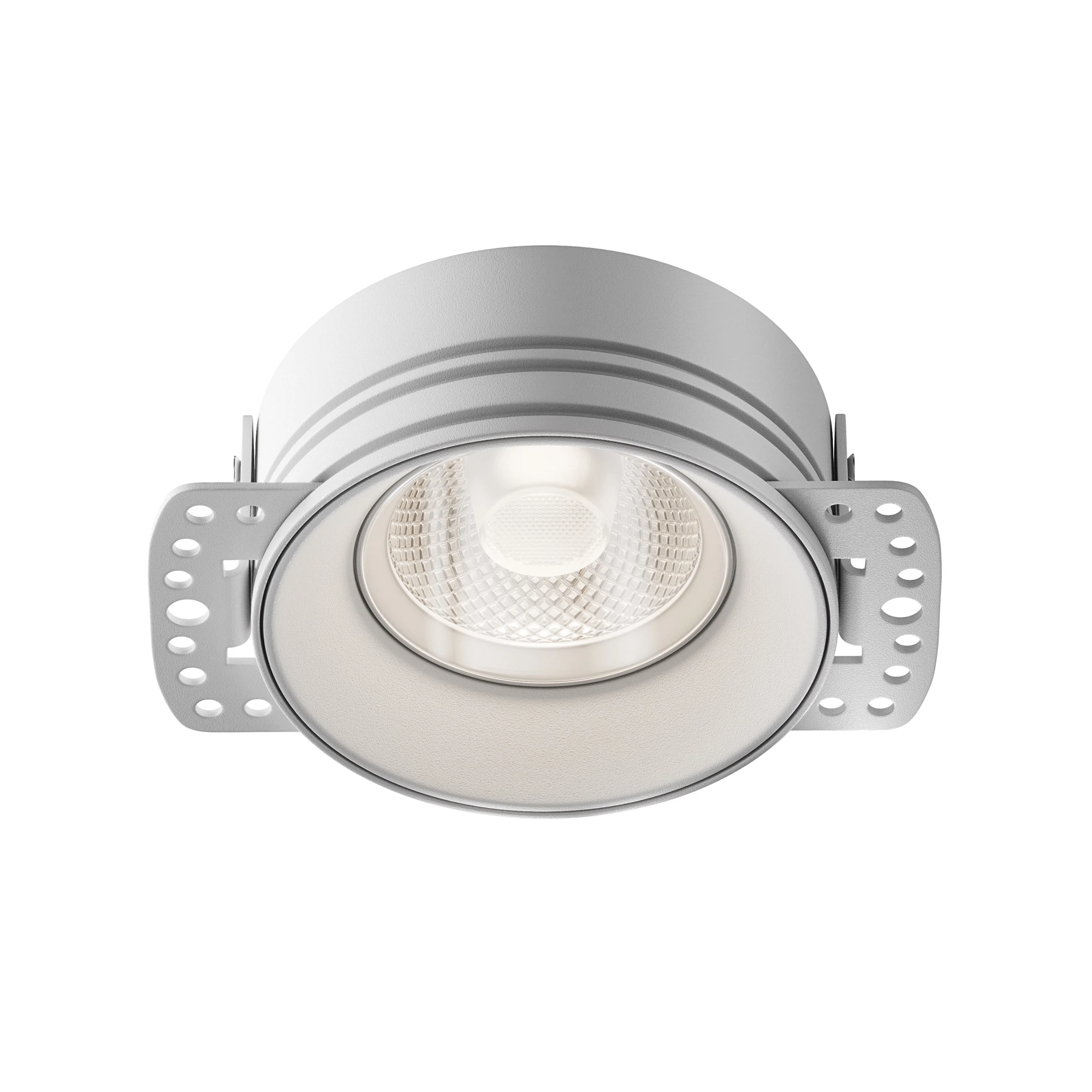 Изображение товара Встраиваемый светильник под штукатурку Maytoni Technical Flint DL101-GU10-TRS-W белый