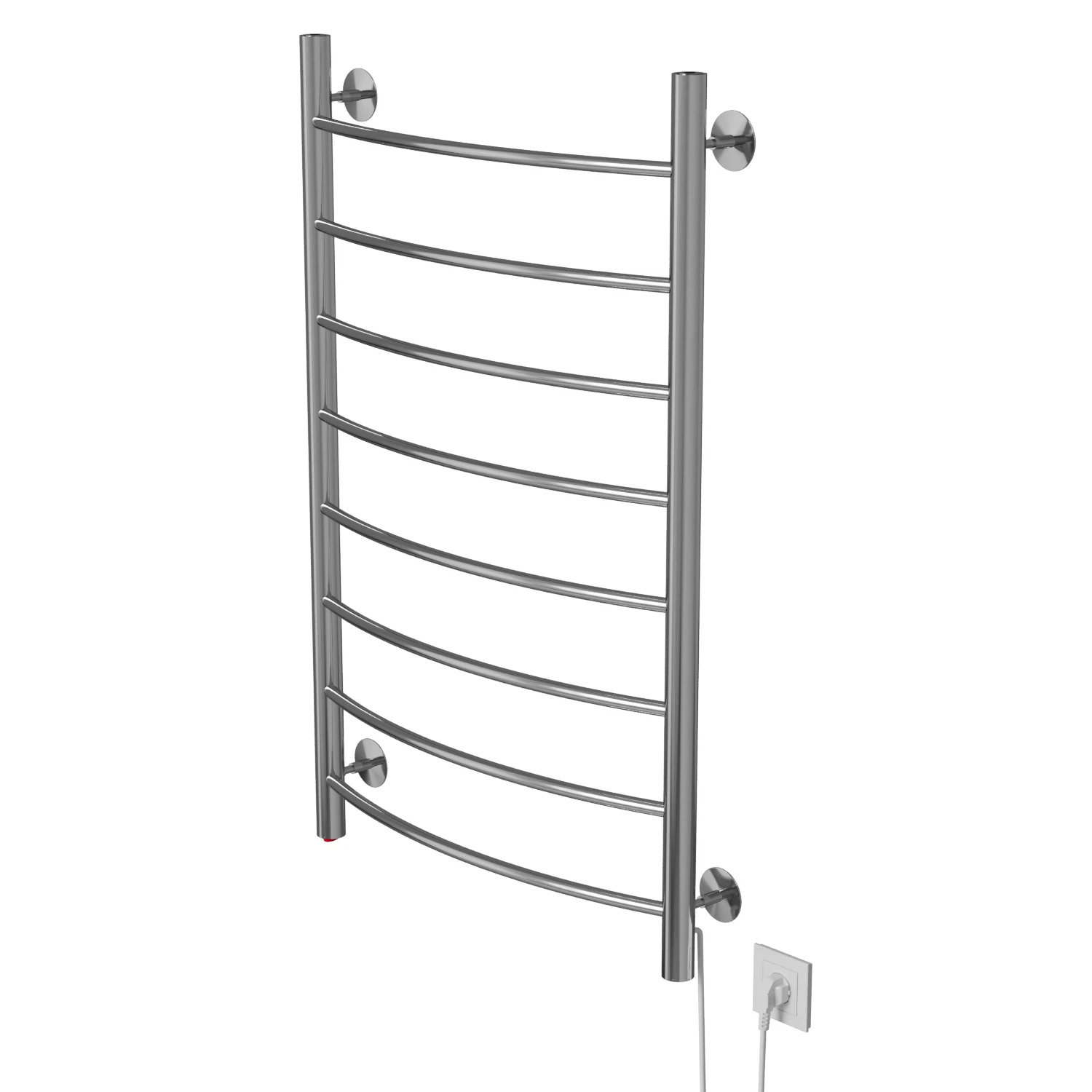 Изображение товара Электрический полотенцесушитель MIXLINE CAPELLA 80х50, нержавеющая сталь, хром