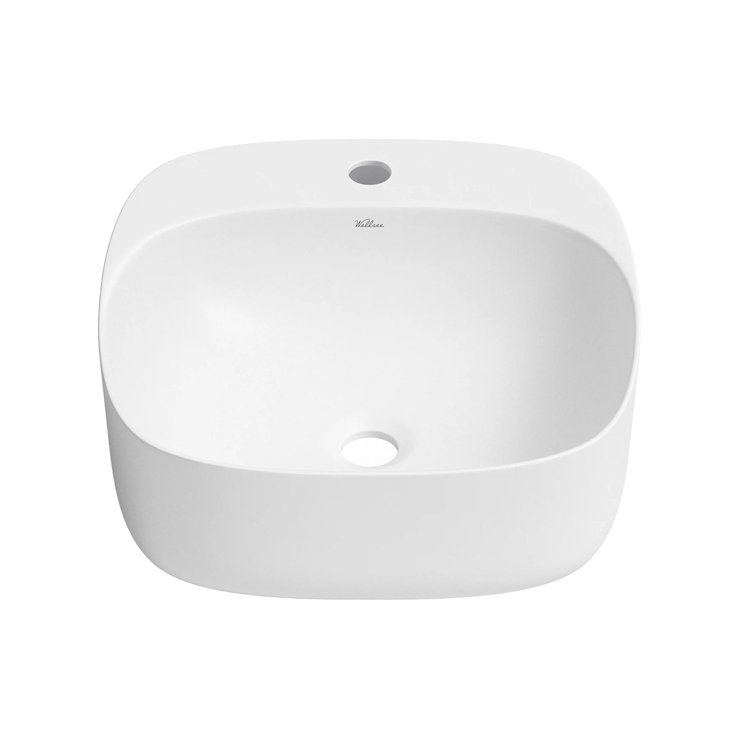 Изображение товара Накладная раковина для ванной,   Wellsee  Idéal, квадратная,  42х42, 326903000