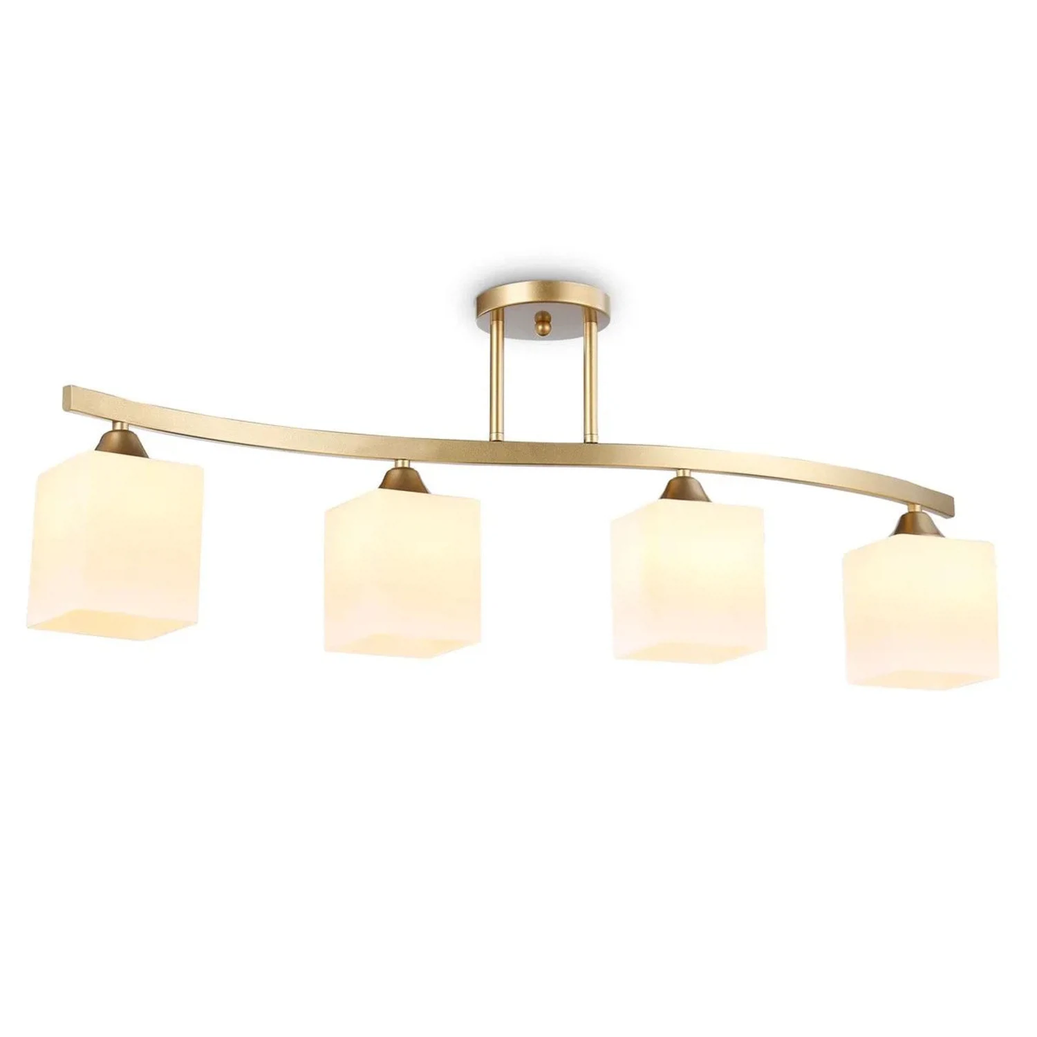 Изображение товара Люстра подвесная TR303122 AMBRELLA LIGHT золото/белый матовый E27/4 max 40W 840*150*300