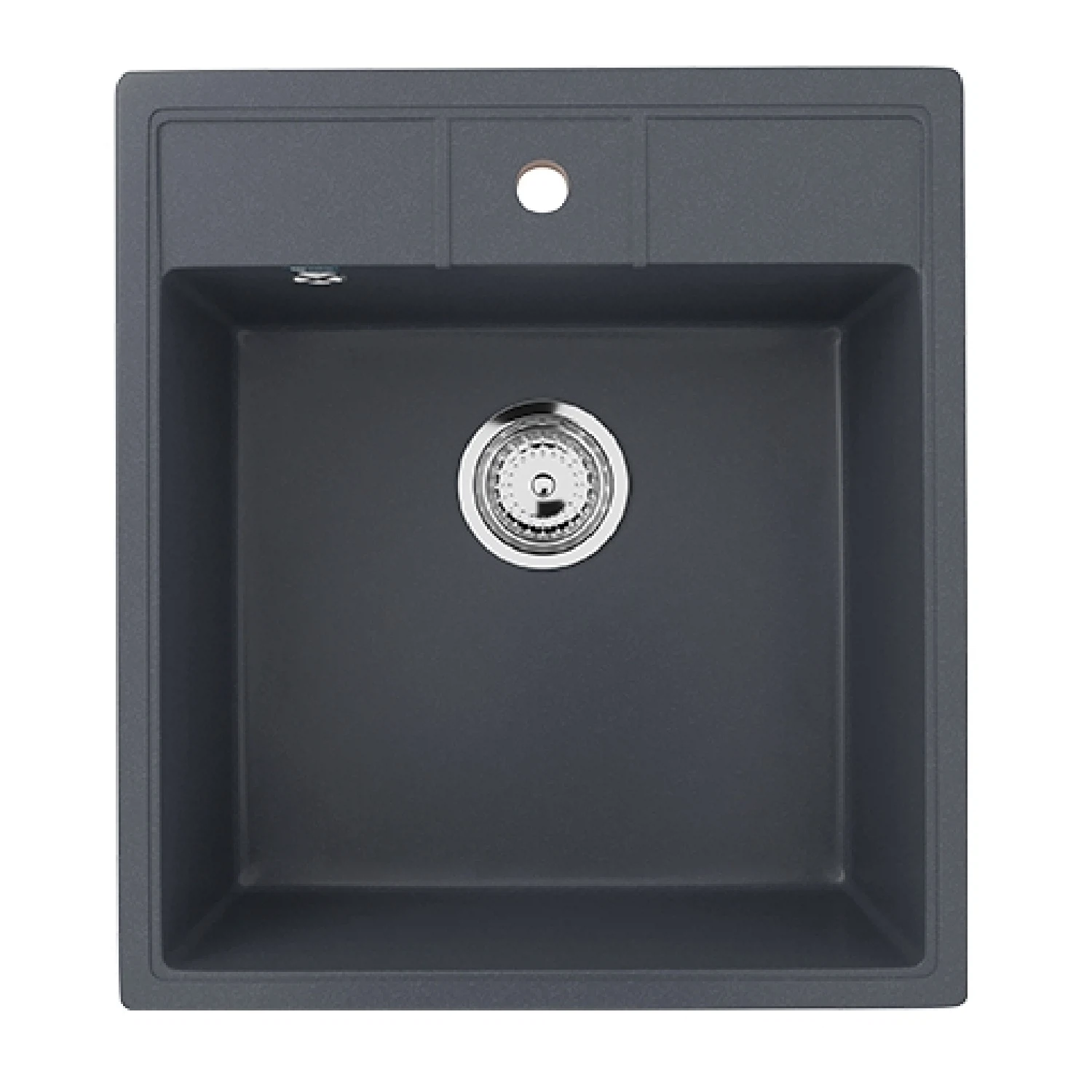 Изображение товара Кухонная мойка Ulgran U-406-343, антрацит, искусственный мрамор