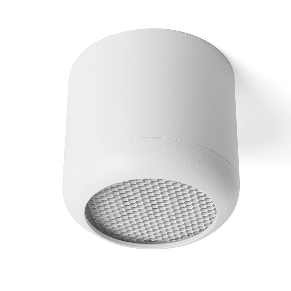 Изображение товара Светильник потолочный Feron HL365 Barrel ECHO 12W, 230V, GX53, белый, с антибликовой сеточкой Изображение товара Светильник потолочный Feron HL365 Barrel ECHO 12W, 230V, GX53, белый, с антибликовой сеточкой