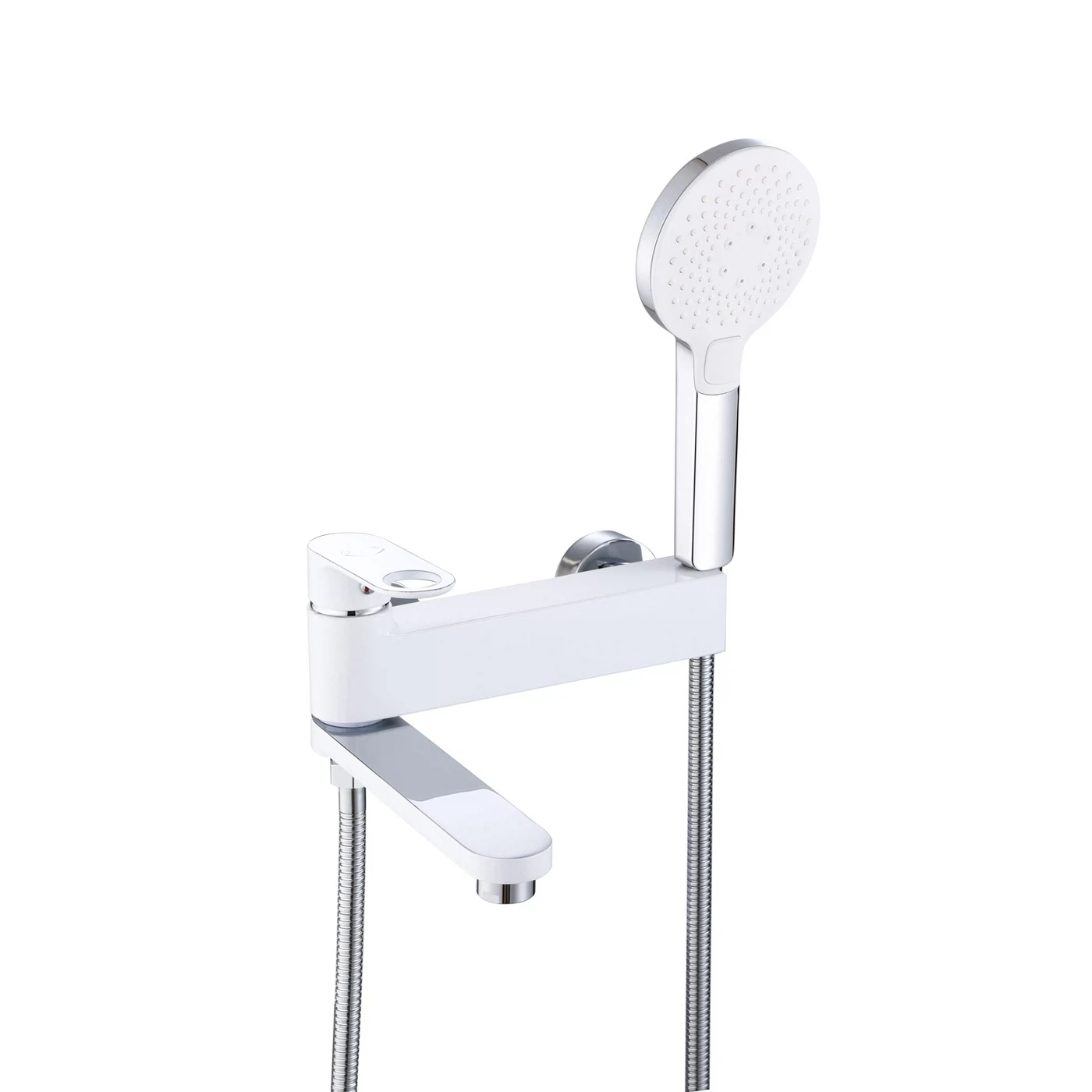 Изображение товара Смеситель для ванны D-Lin D181377-C, белый/хром