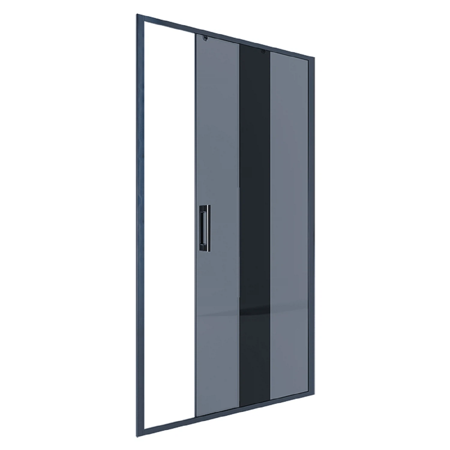 Изображение товара Дверь для душа раздвижная Alex Baitler АВ-6 серия 1700x2000 мм, стекло 6 мм, анодированный профиль