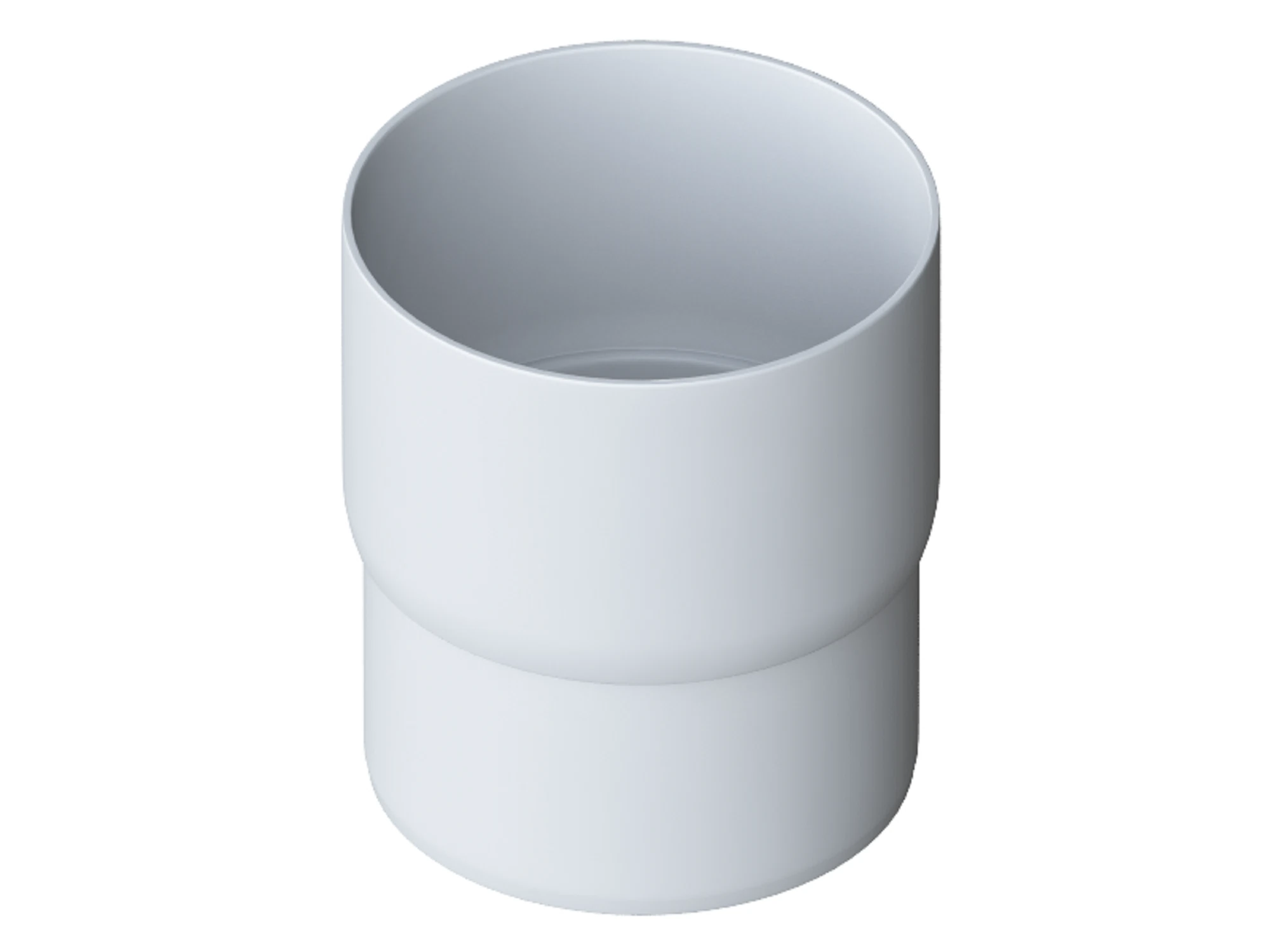 Изображение товара Муфта соединительная Элит 95 мм белая Альта-Профиль