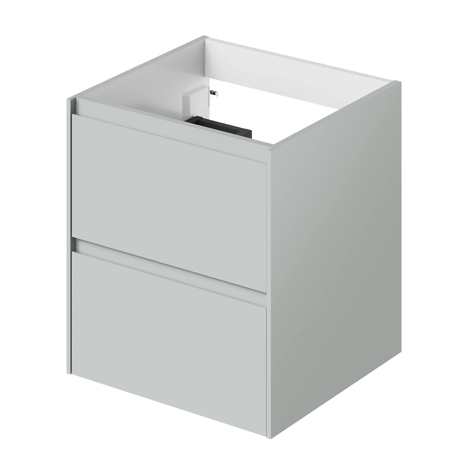 Изображение товара Тумба под раковину подвесная Итана Slim 50 496х470х550 Эмаль серо-зеленый матовый