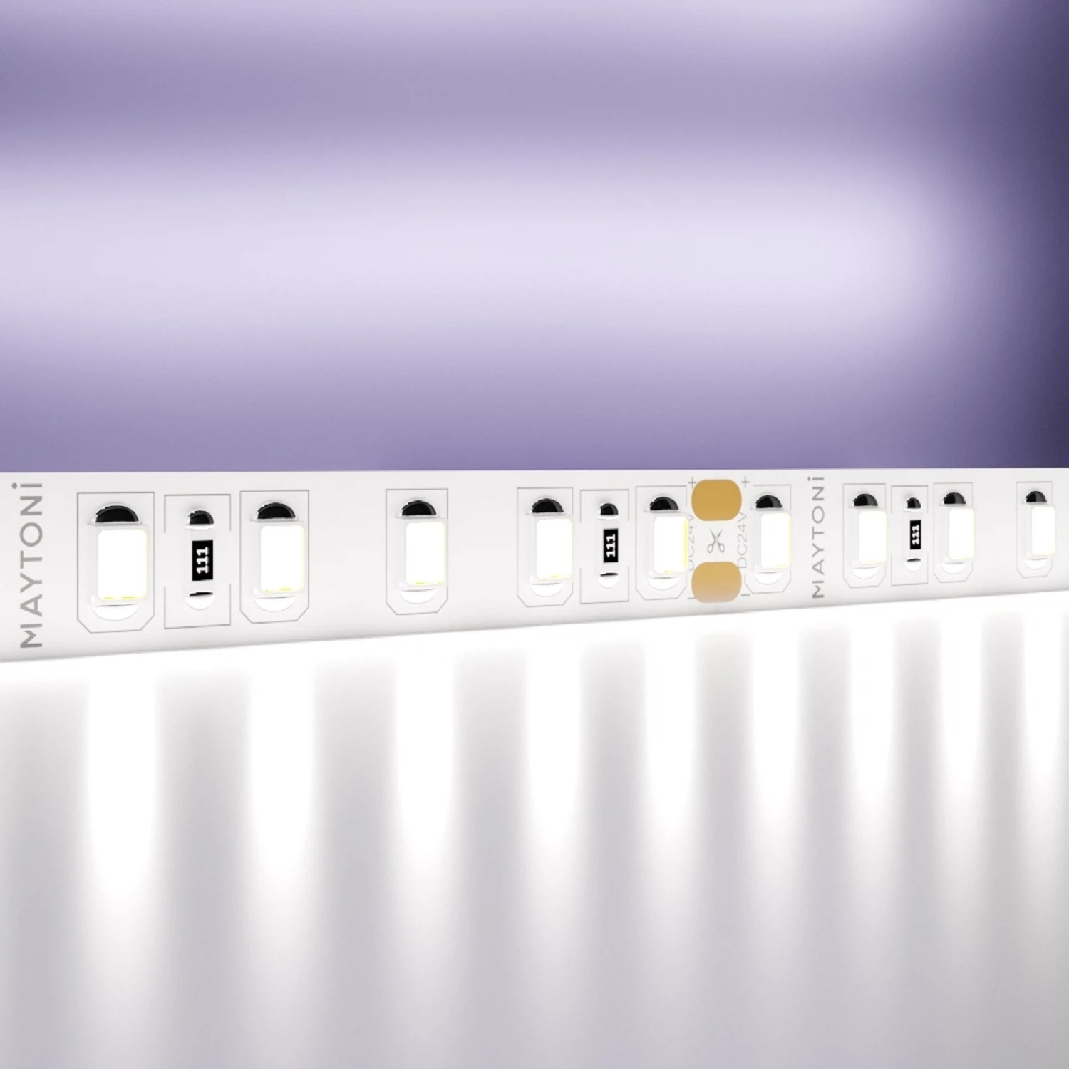 Изображение товара Светодиодная лента Maytoni Led Strip 24В 2835 14,4Вт/м 6000K 5м IP20 10150