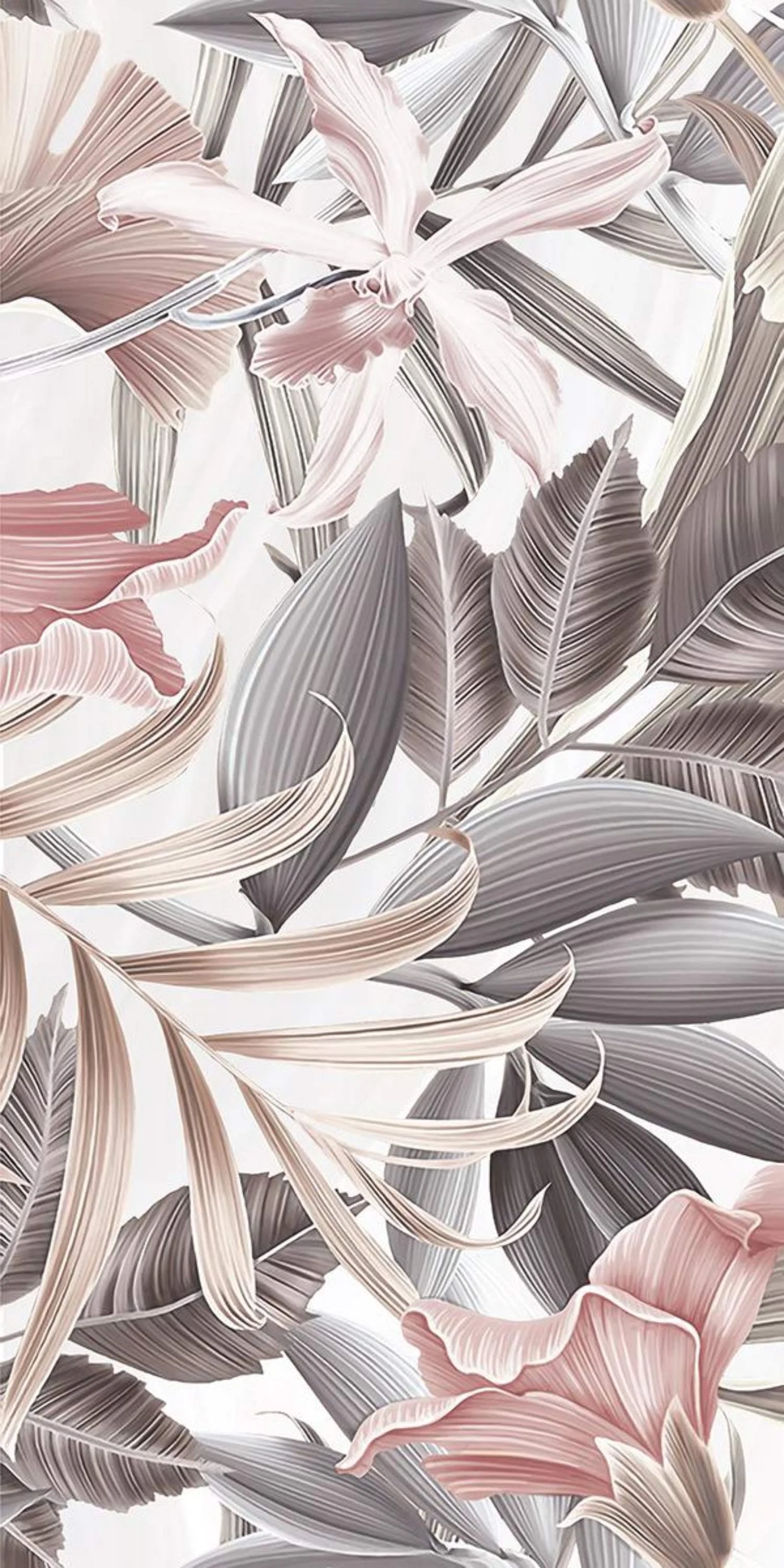 Изображение товара Плитка настенная ACATE FLORE 1 31.5х63 с рисунком растений