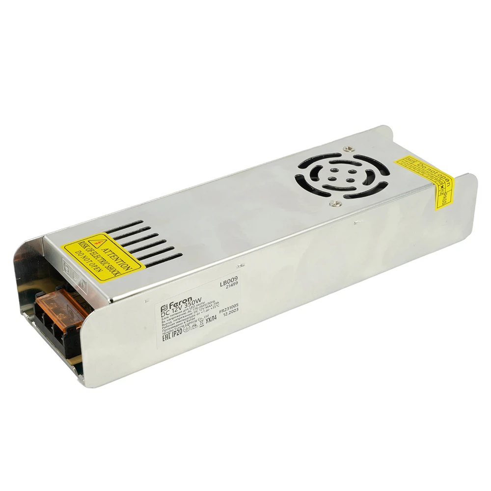 Изображение товара Трансформатор электронный Feron LB009 350 Вт 12 В для светодиодной ленты Изображение товара Трансформатор электронный Feron LB009 350 Вт 12 В для светодиодной ленты