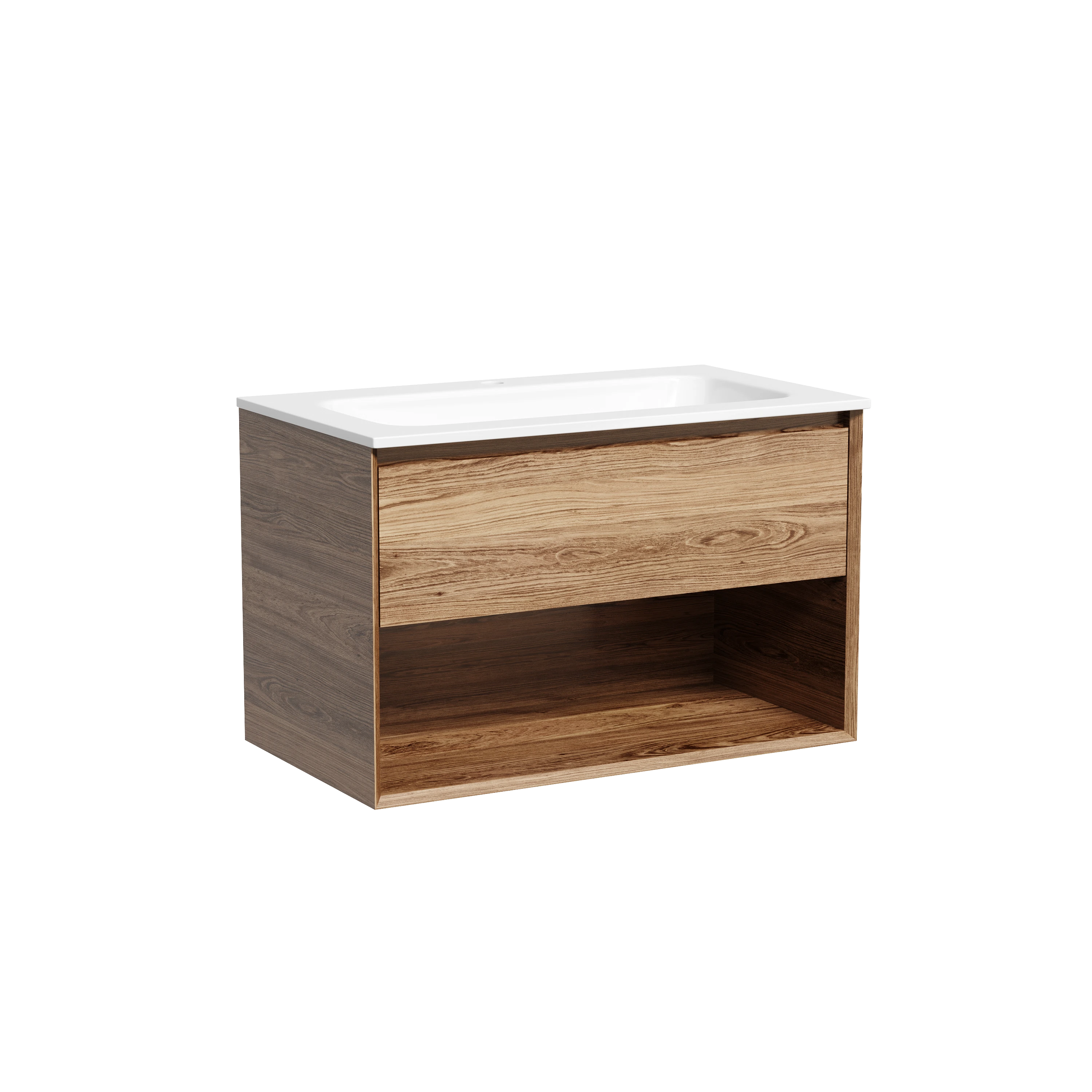 Изображение товара Подвесная тумба для ванной SANCOS Marmi 1.0 с ящиком и системой Soft close
