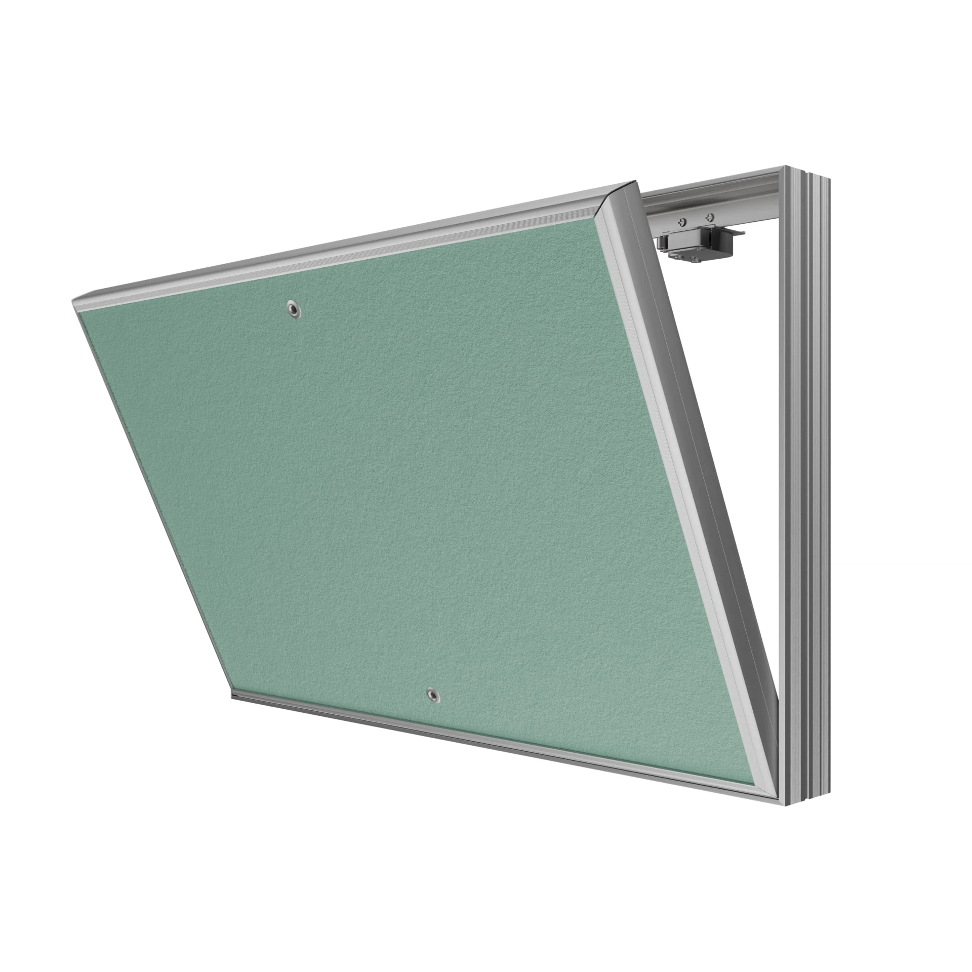 Изображение товара Ревизионный скрытый люк Ceramo Base 600х400 мм под плитку с алюминиевым профилем