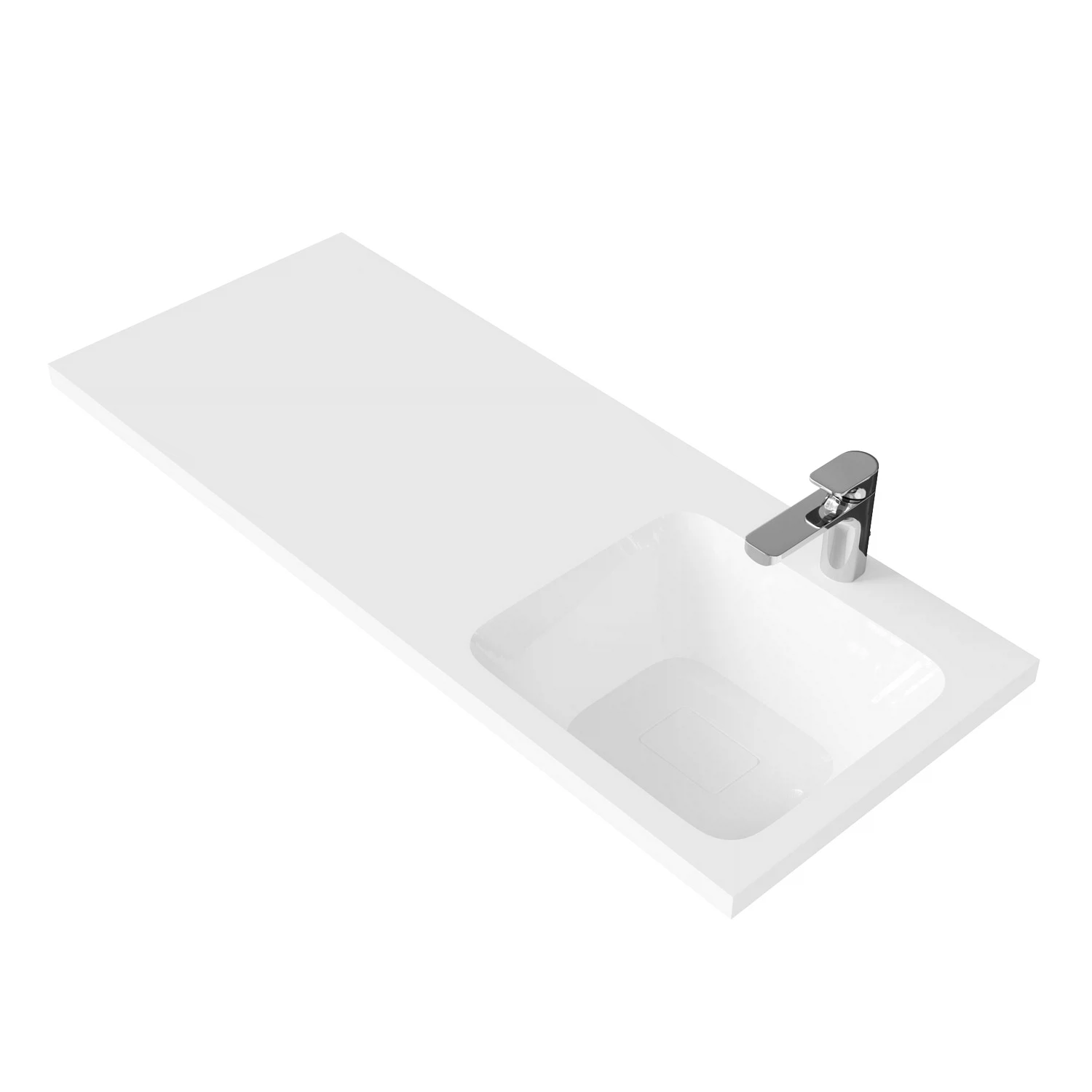 Изображение товара Раковина накладная для ванной комнаты ИТАНА Molli 120 белая, 4656755757728