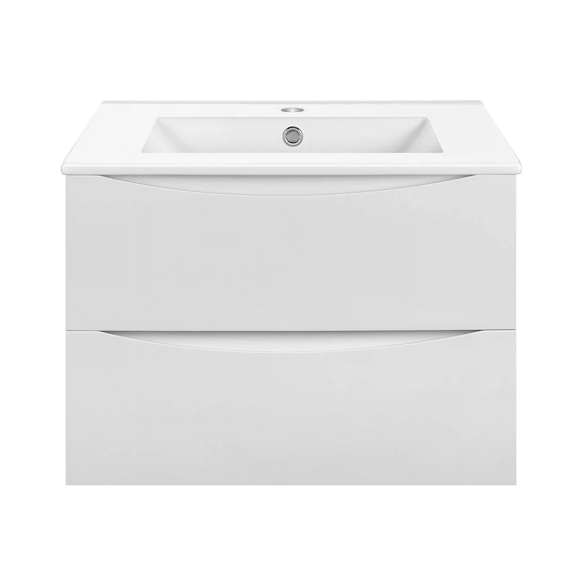 Изображение товара Тумба под керамическую раковину Mia 600 подвесная с ящиками