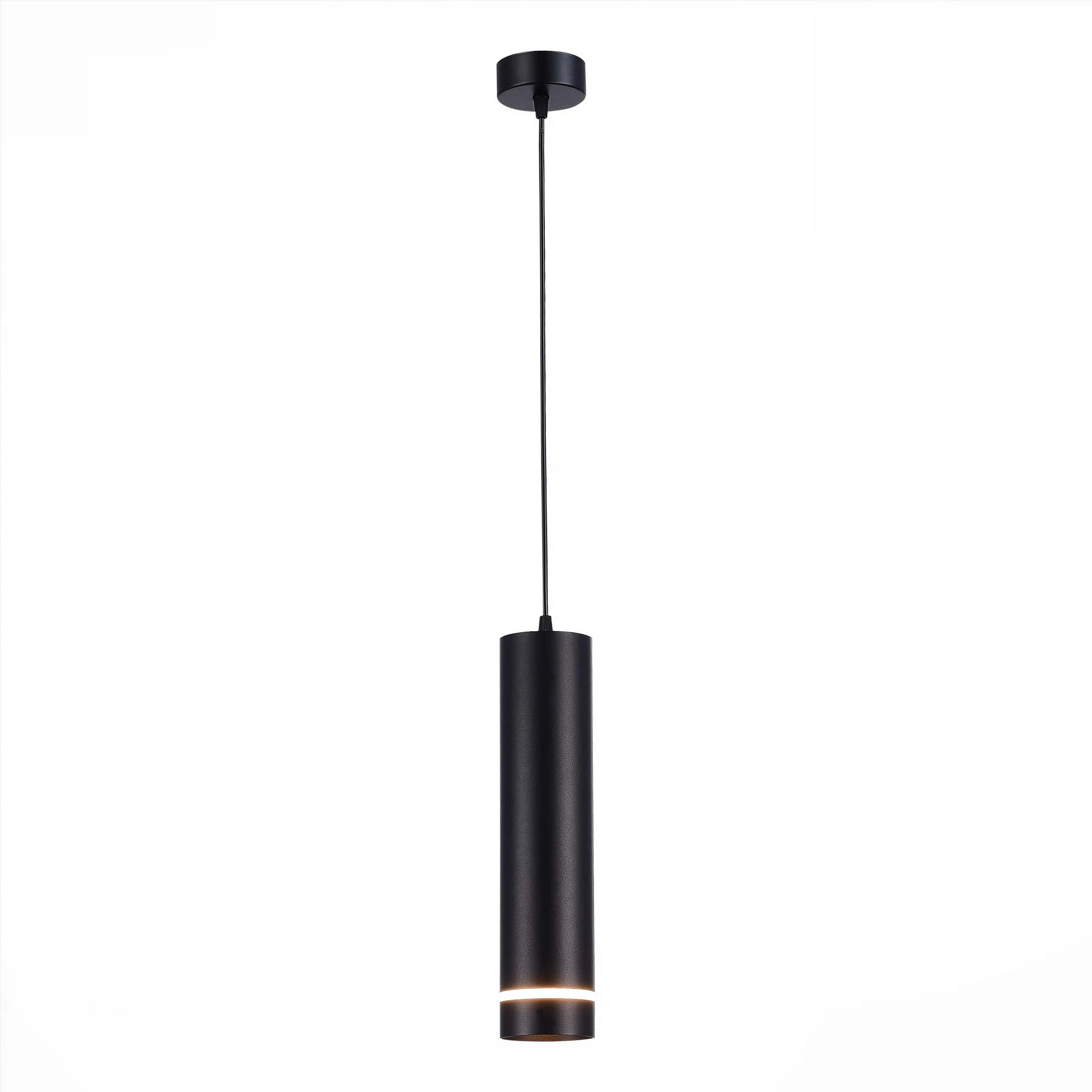 Изображение товара Подвесной светильник LED ST LUCE 12W цилиндр черный для интерьера