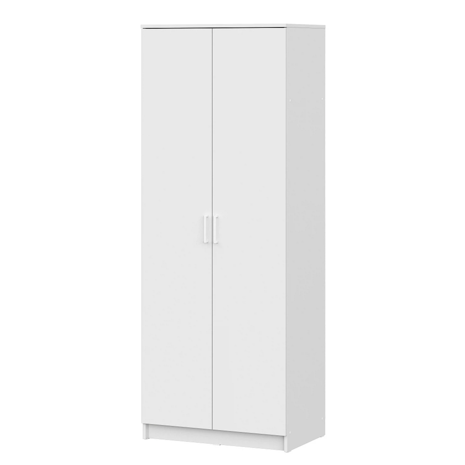 Изображение товара Шкаф распашной ШК 2 в цвете Белый от Мебель Арника, артикул 00-00164989, размер 51*80*210