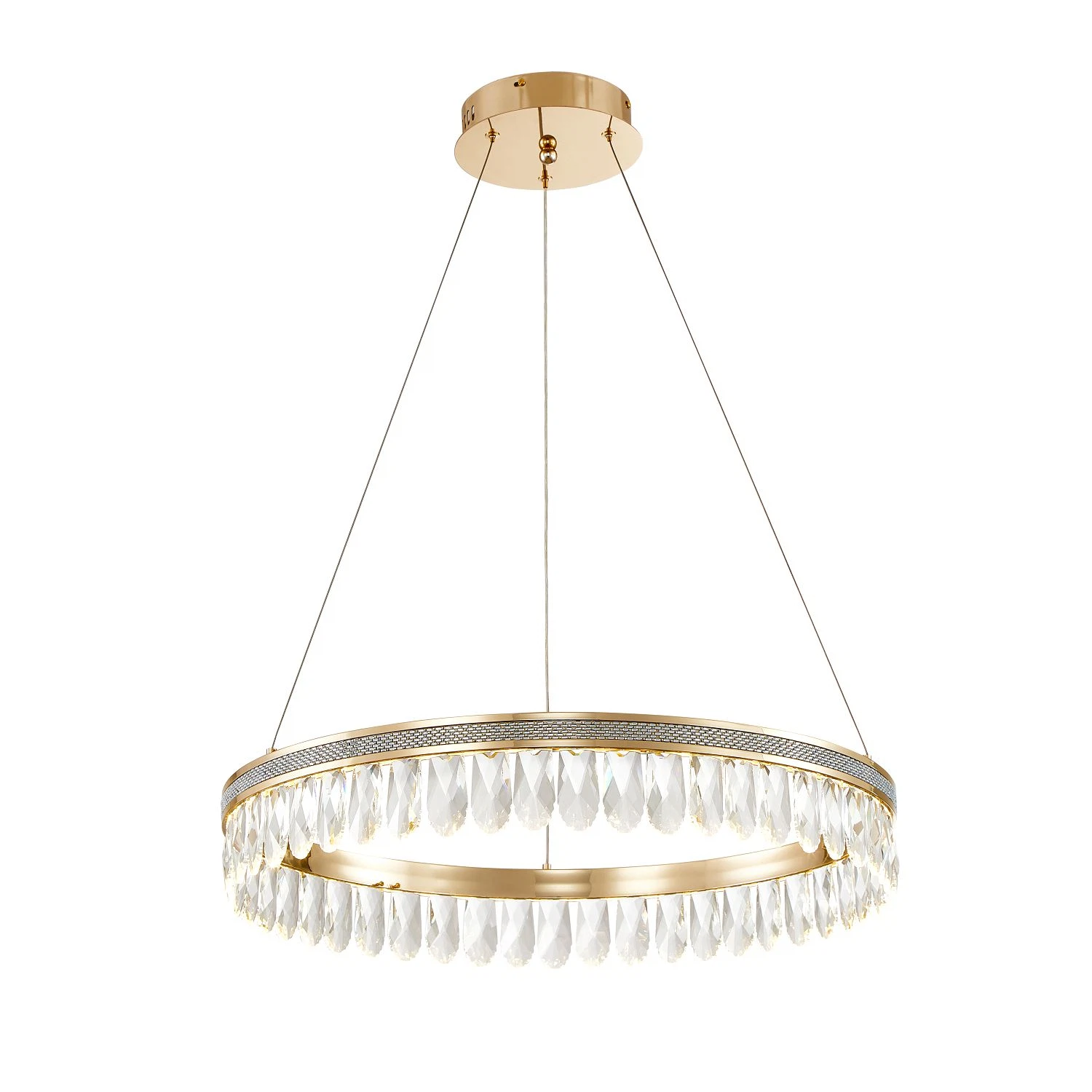 Изображение товара 4207-6P, подвесная люстра, D600xH100/1500, LEDx31W, 3100LM, 3000K, included