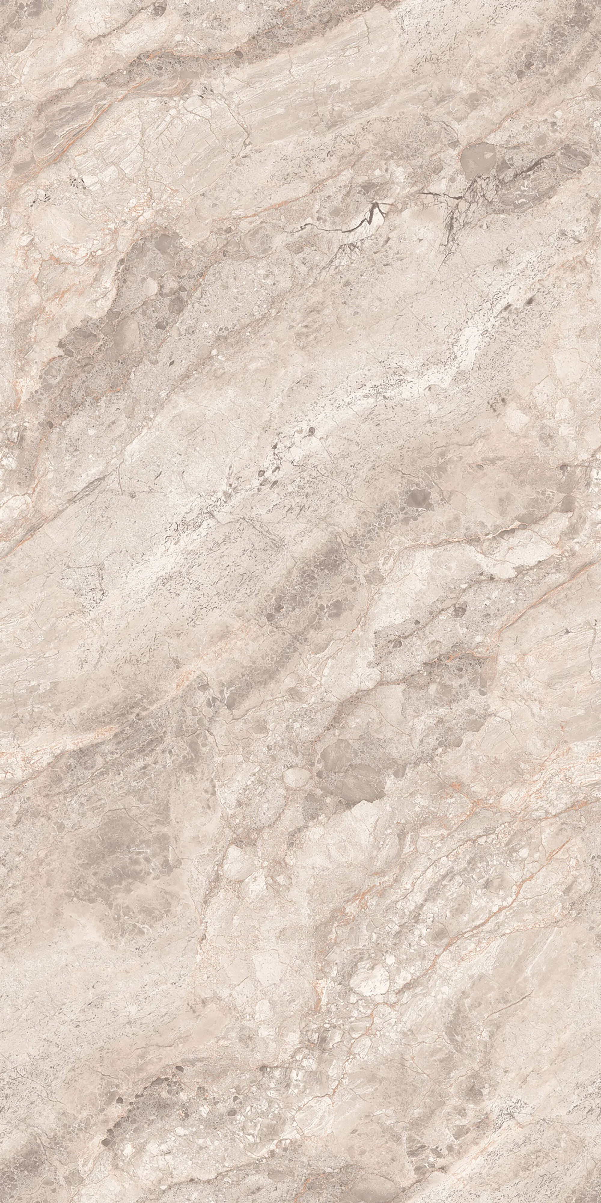 Изображение товара Керамогранит Realistik Smokey Peach серо-бежевый 80x160 см глянцевый для пола и стен