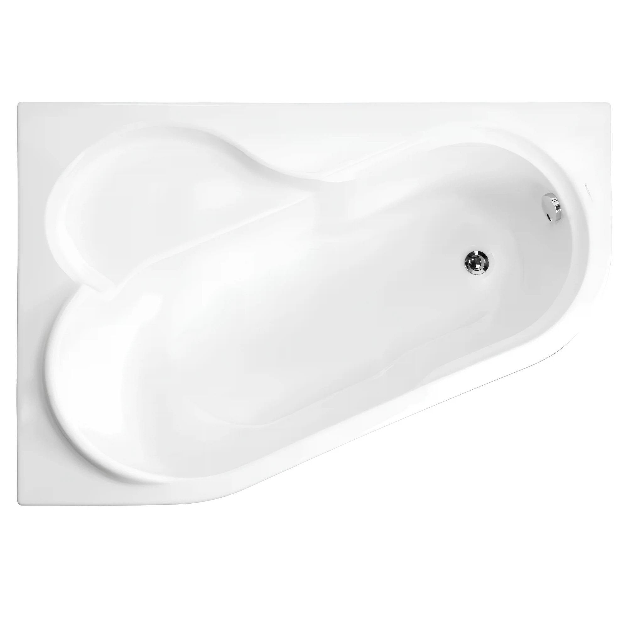 Изображение товара Акриловая ванна VAGNERPLAST SELENA 147x100 асимметричная левая