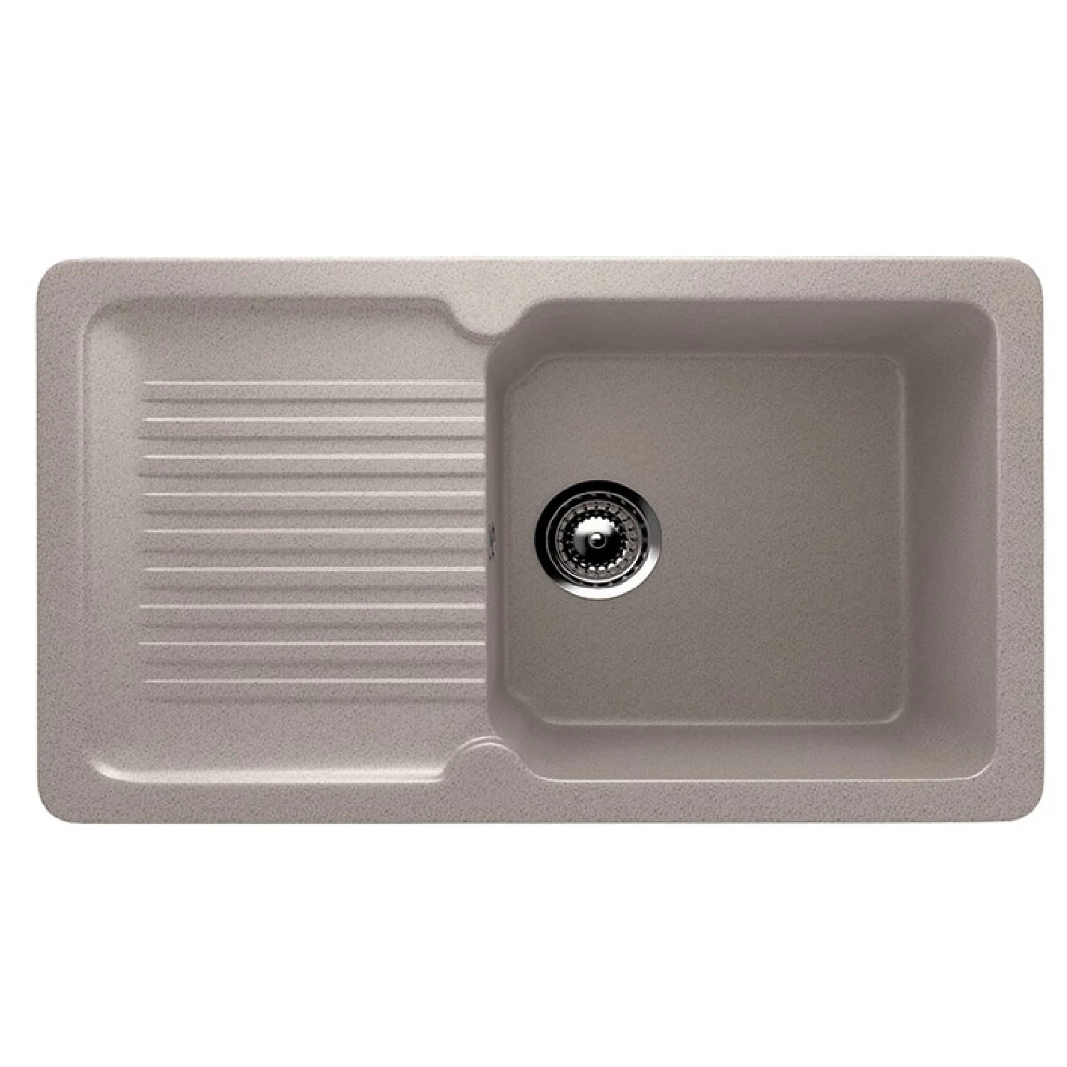 Изображение товара Кухонная мойка Ulgran U-506-302 из искусственного мрамора, песочная