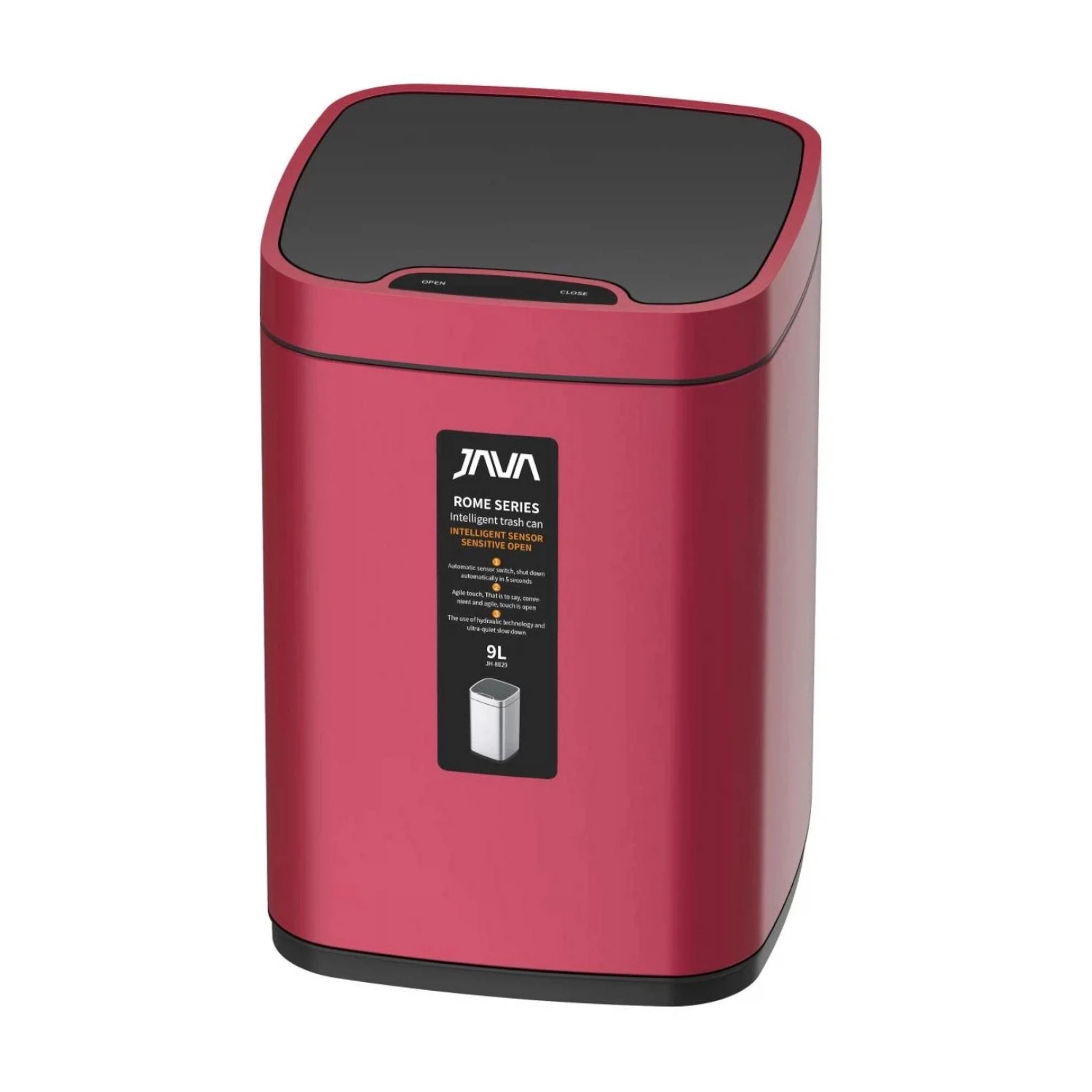 Изображение товара Сенсорное ведро JAVA S-883-9R, 9 литров